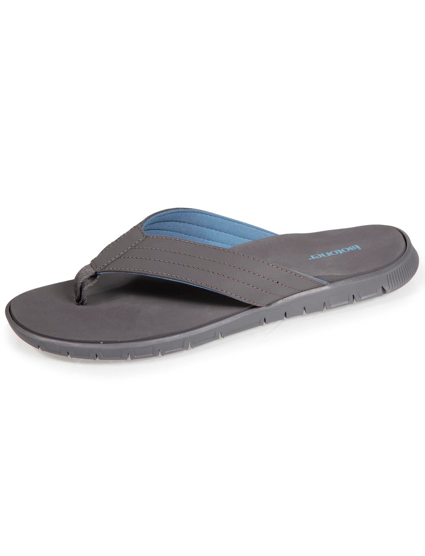 isotoner-tongs-sport-homme-confort-gris image 6
