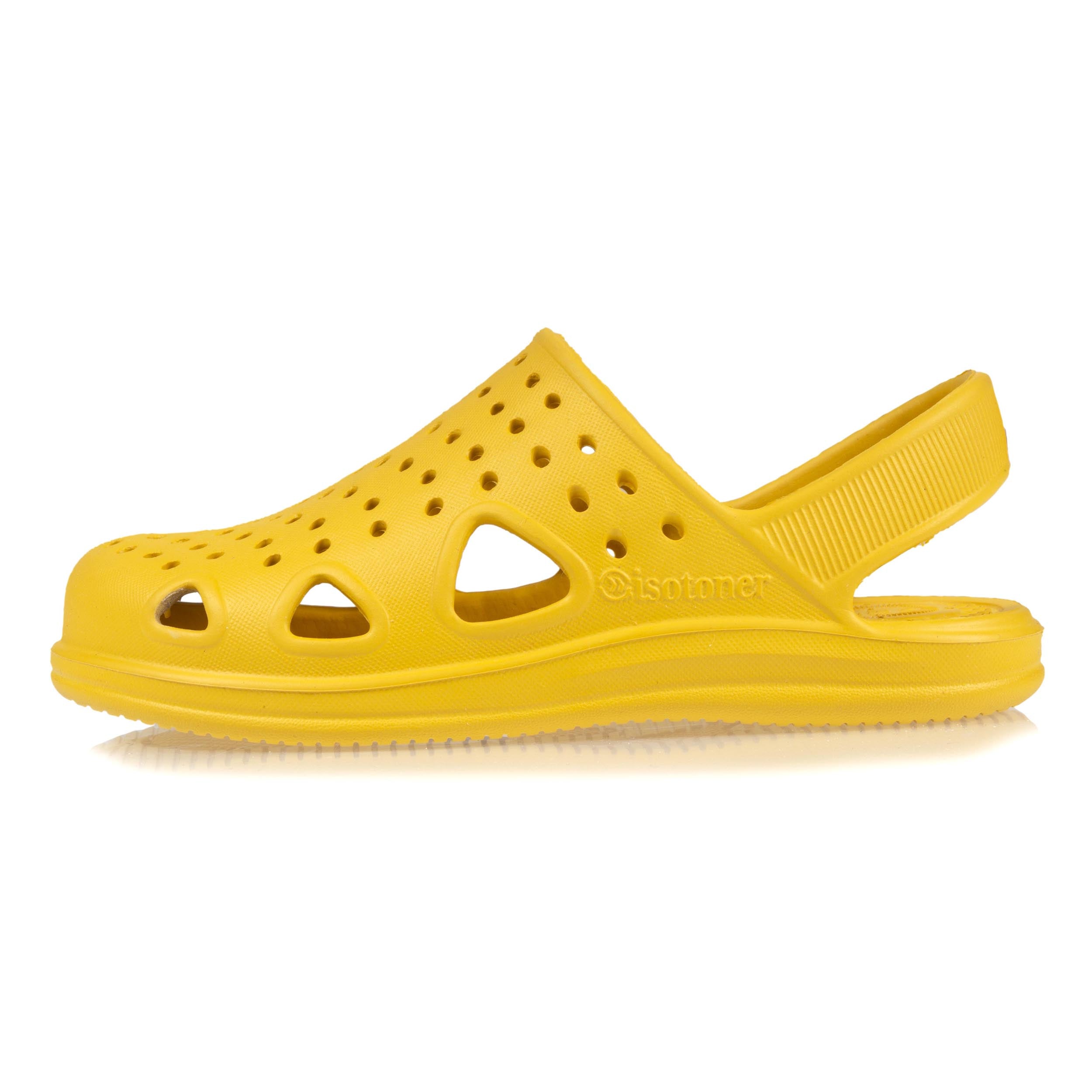 isotoner-mules-sabots-enfant-jaune-everywear image 3