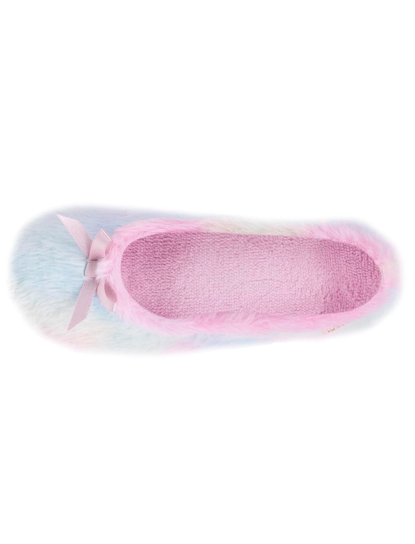 isotoner-chaussons-ballerines-junior-multico-rose image 7