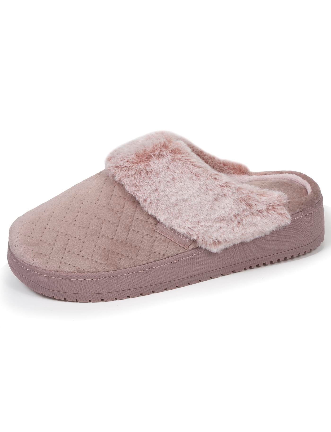 isotoner-chaussons-mules-talon-femme-blush image 6