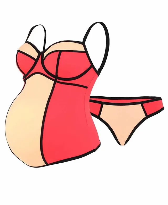 cache-c-ur-rosy-tankini-de-grossesse-avec-armatures-passion image 1