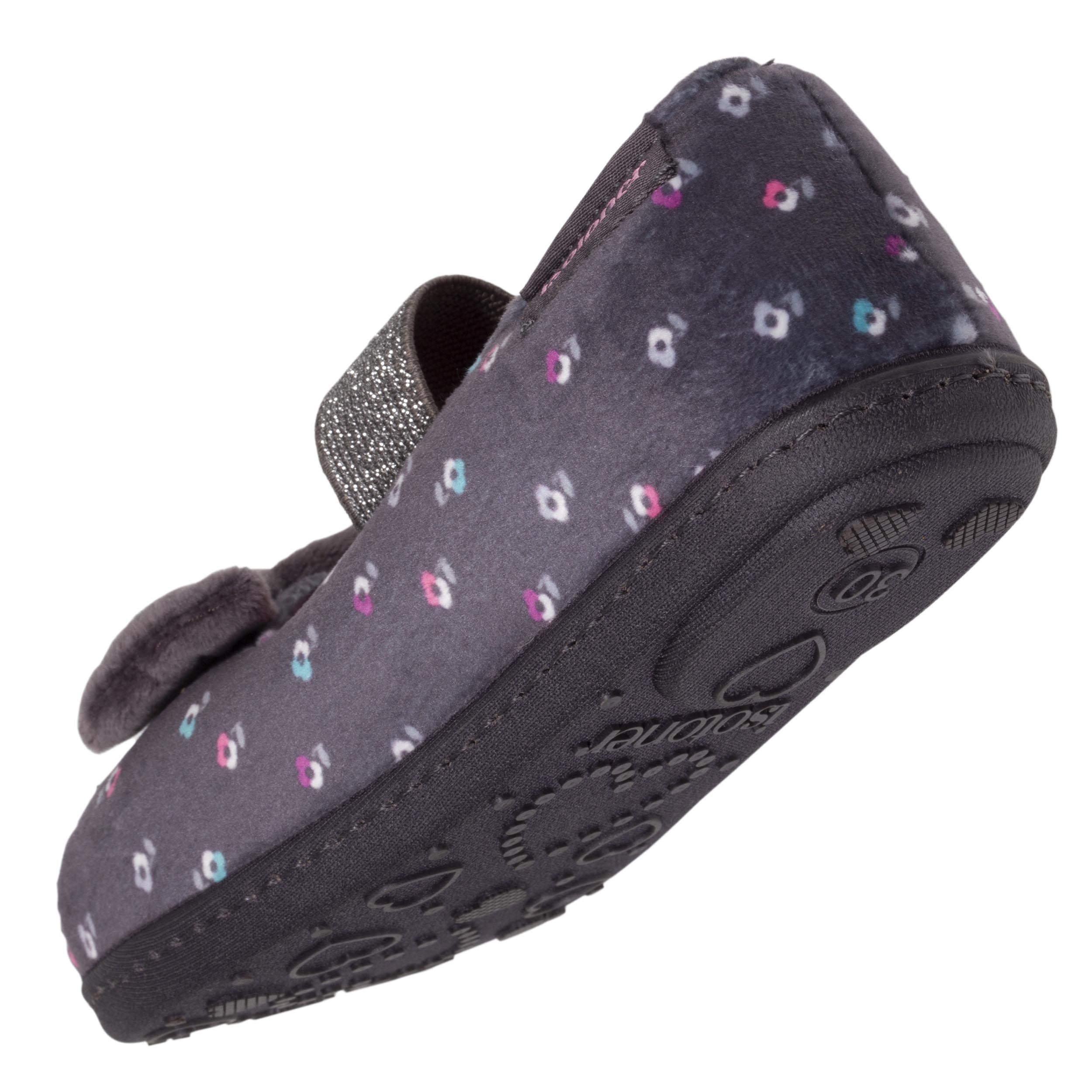isotoner-chaussons-ballerines-enfant-fleurs-fille image 5