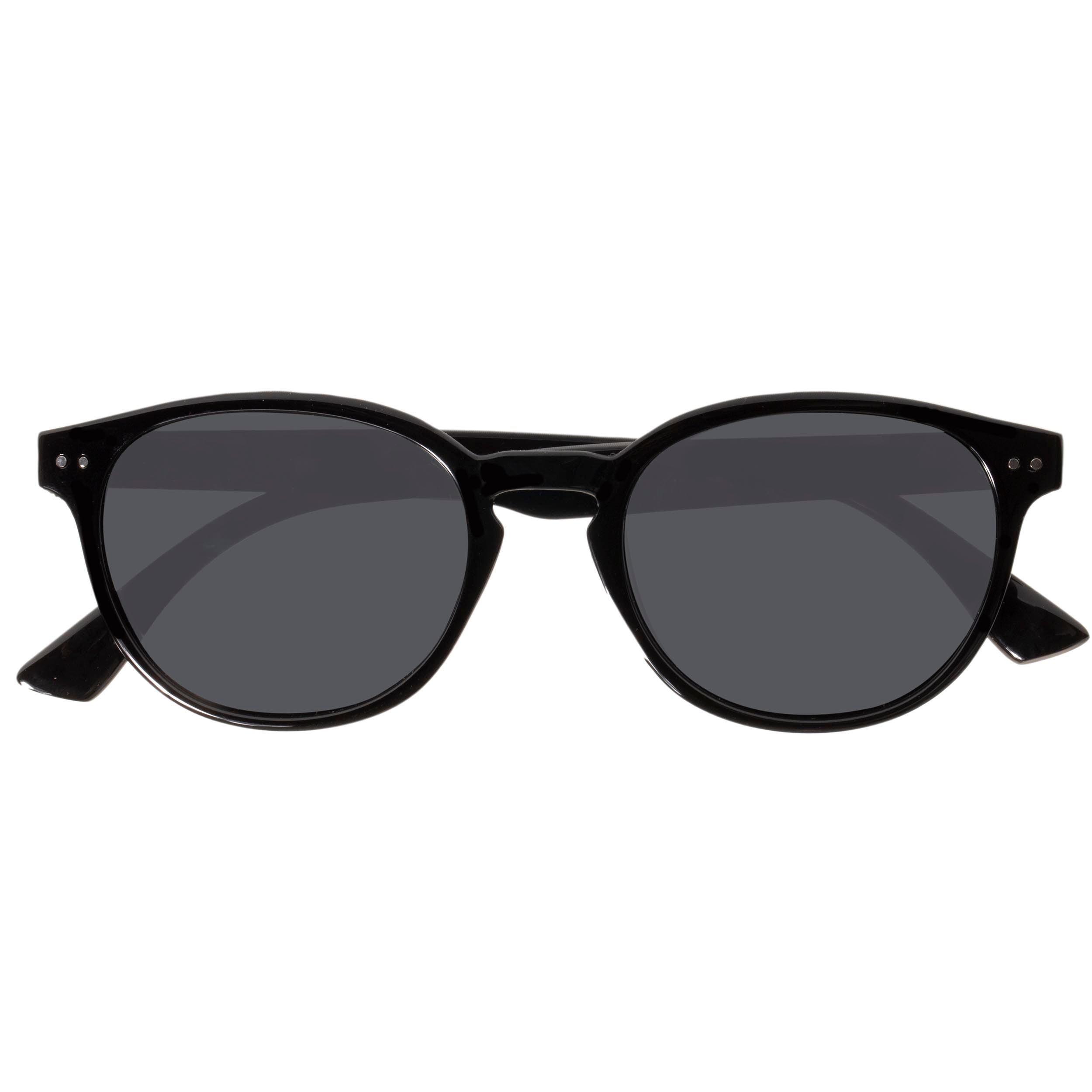 isotoner-lunettes-de-soleil-recycl-es-mixte-gomme-noir image 1