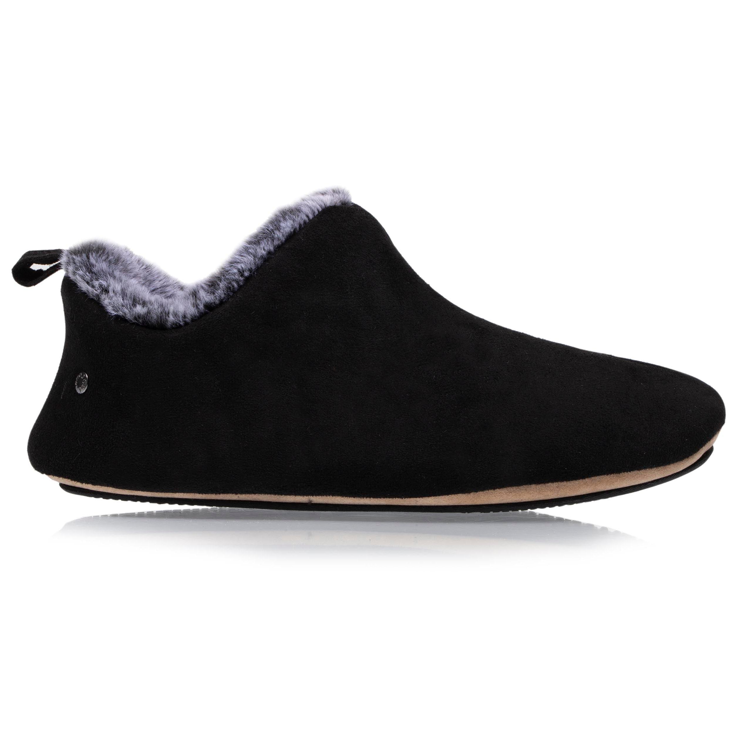 isotoner-chaussons-bottillons-bas-femme-noir image 8