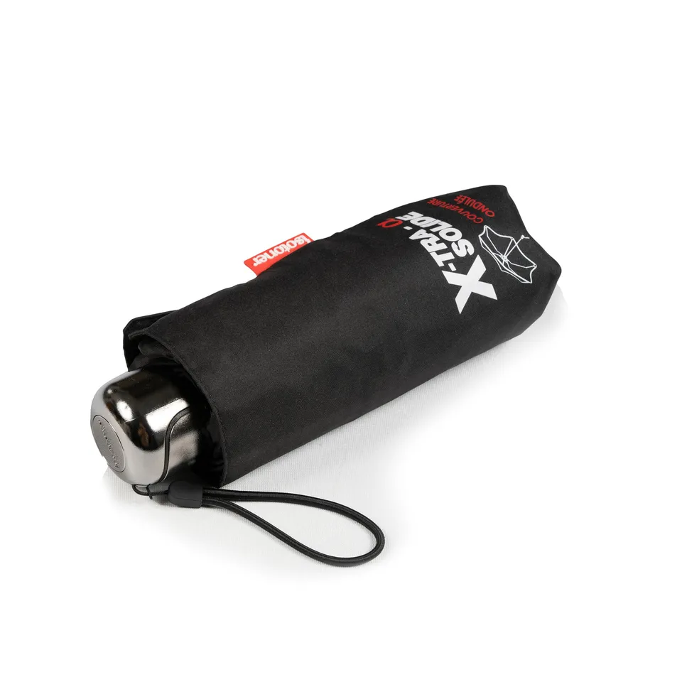 isotoner-parapluie-x-tra-solide-alpha-17-5-cm-noir image 1