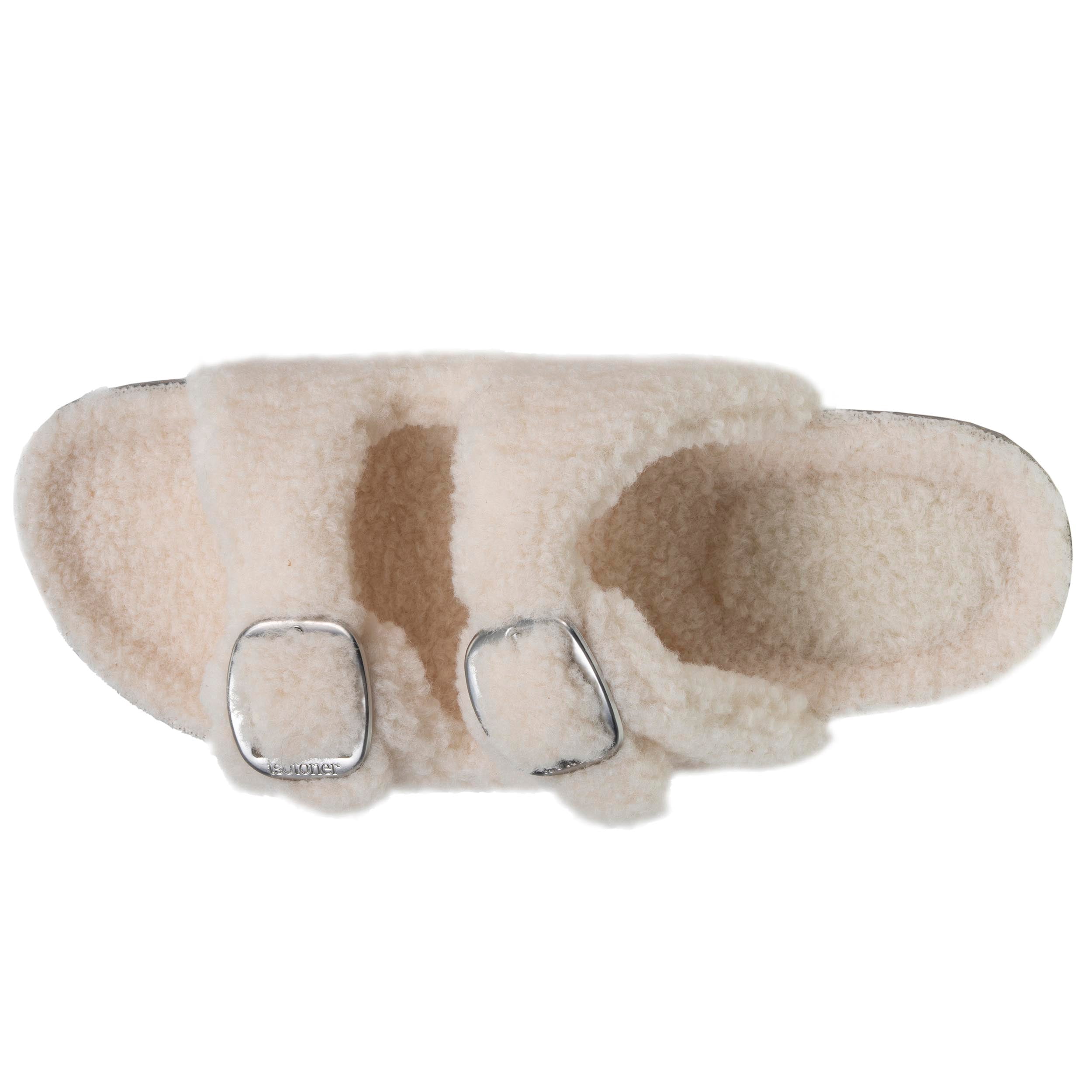 isotoner-chaussons-sandales-femme-ivoire-xtra-flex image 3