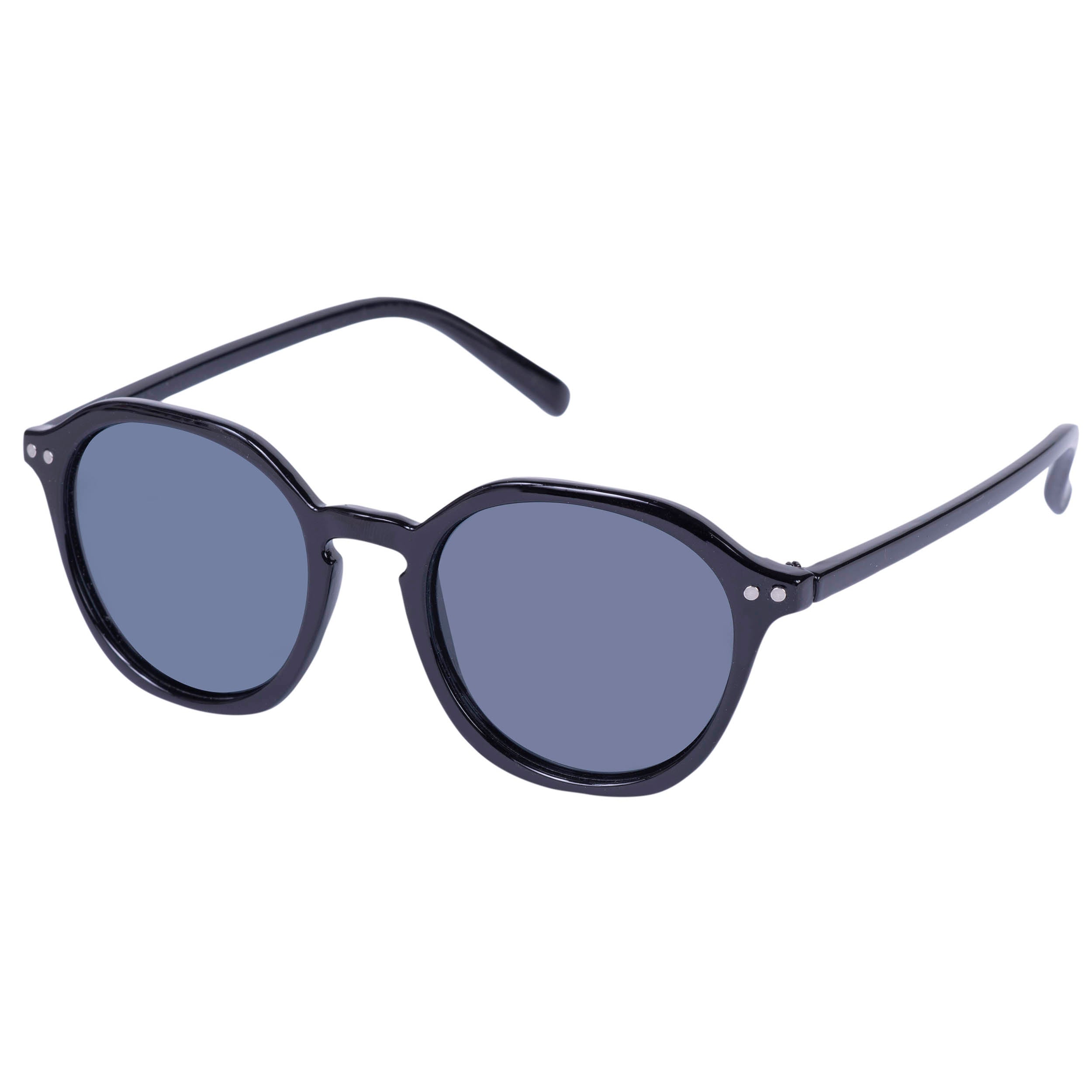 isotoner-lunettes-de-soleil-hexagonal-noir image 2