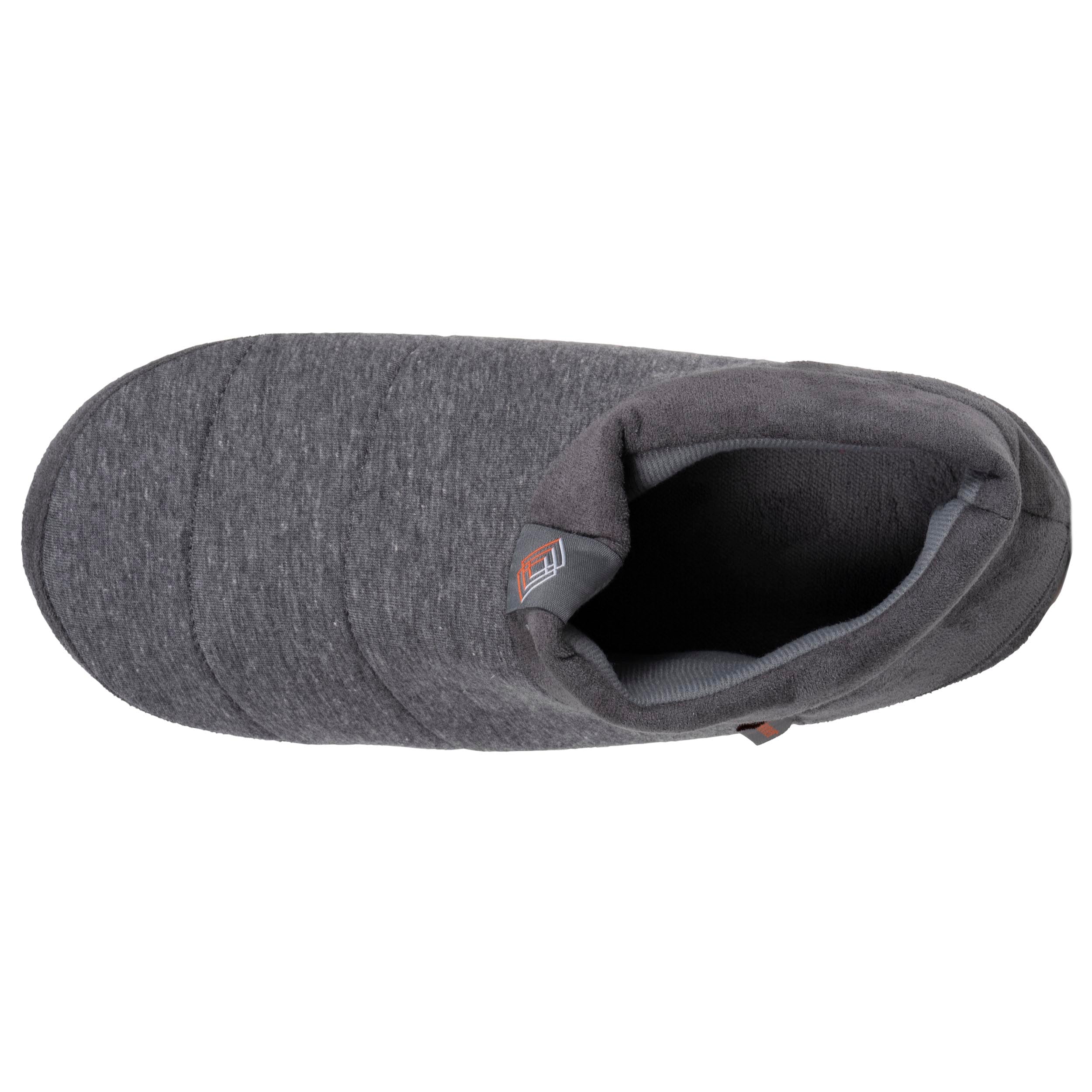 isotoner-chaussons-bottillons-homme-gris-chin image 2