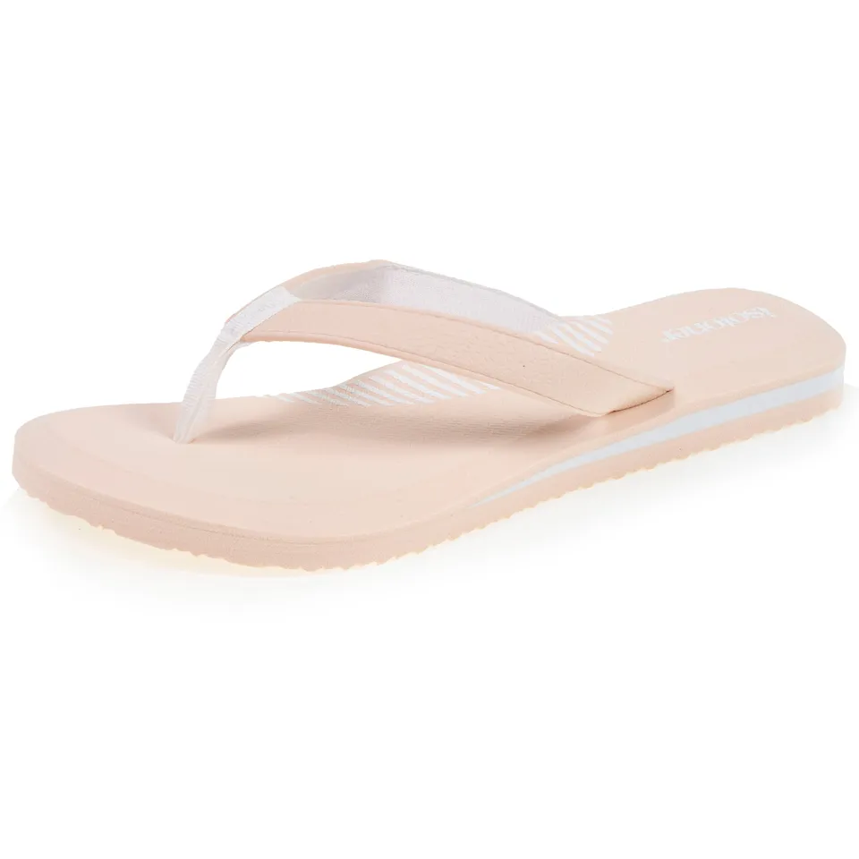 isotoner-yoga-tongs-femme-bicolore-beige-soutien-vo-te image 1