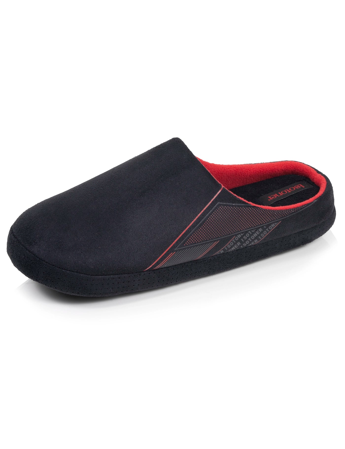 isotoner-chaussons-mules-homme-su-dine-noir image 6