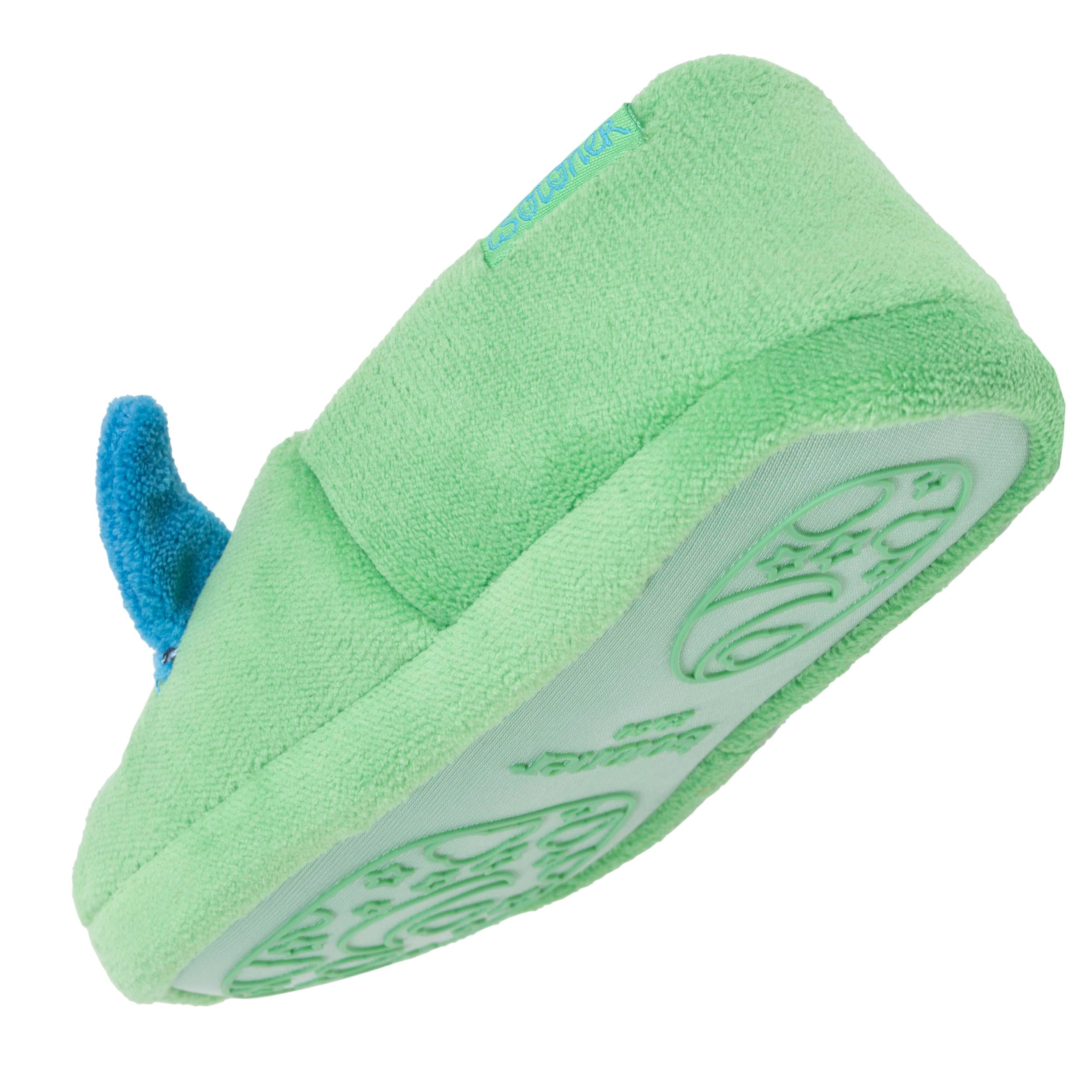 isotoner-chaussons-slippers-enfant-micro-ponge-vert-monstre-gar-on image 5