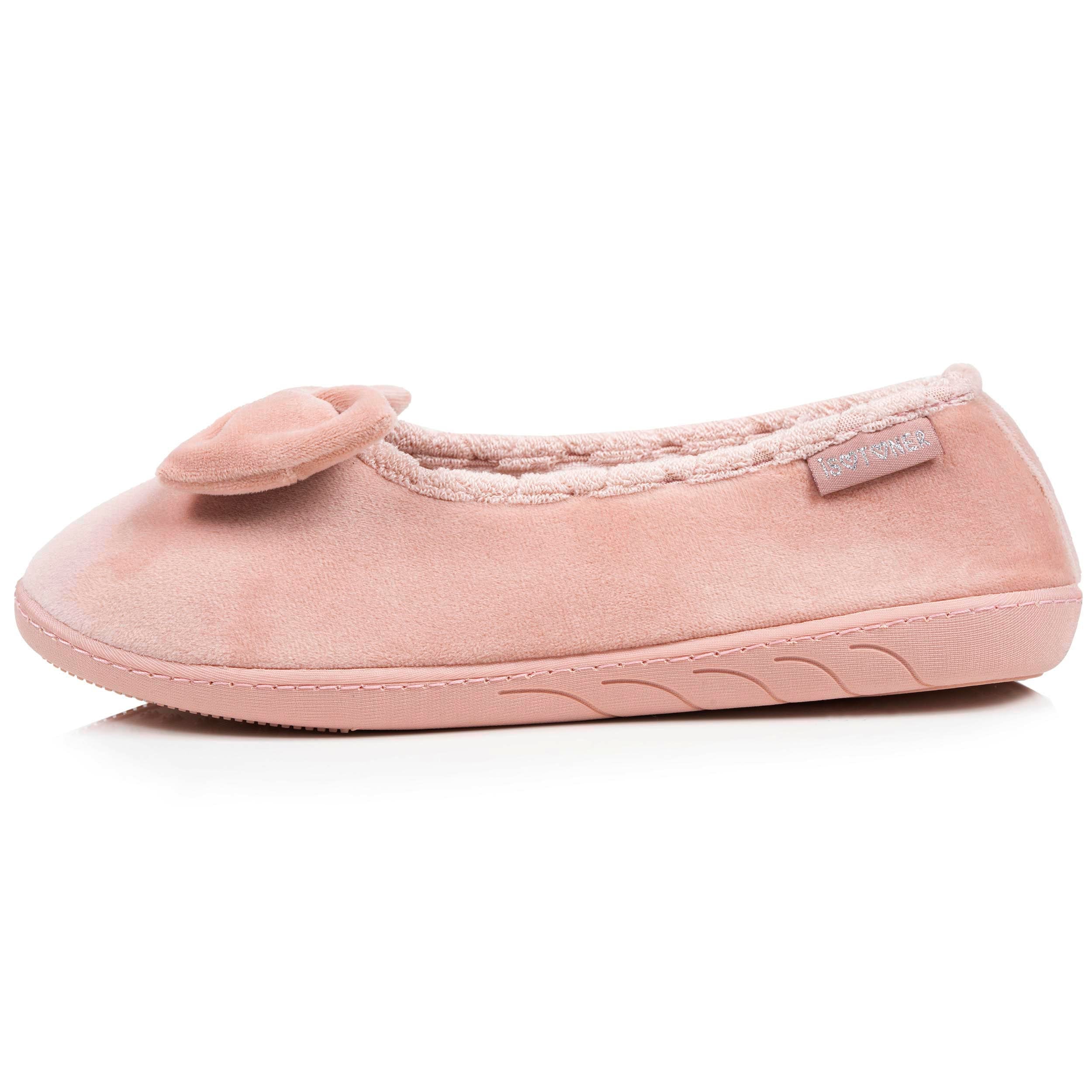 isotoner-chaussons-ballerines-femme-ergonomiques-blush image 4
