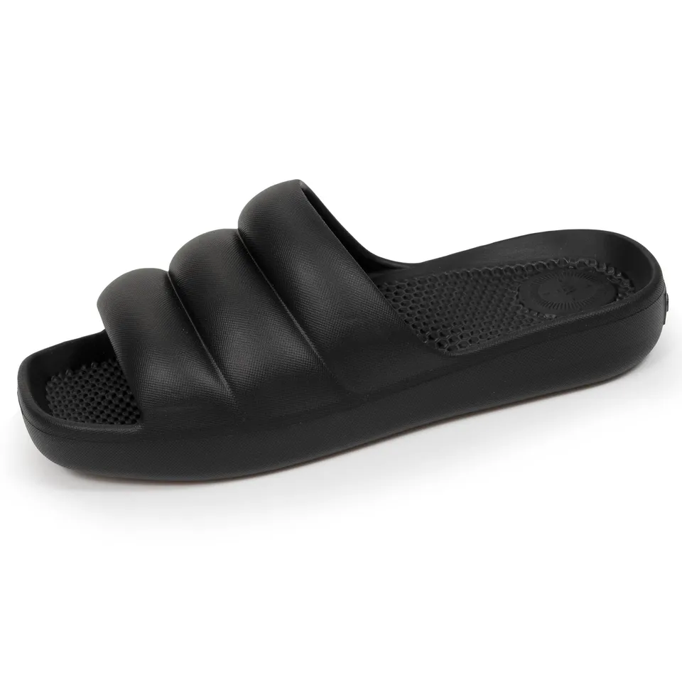 isotoner-mules-claquettes-femme-everywear-noir image 1