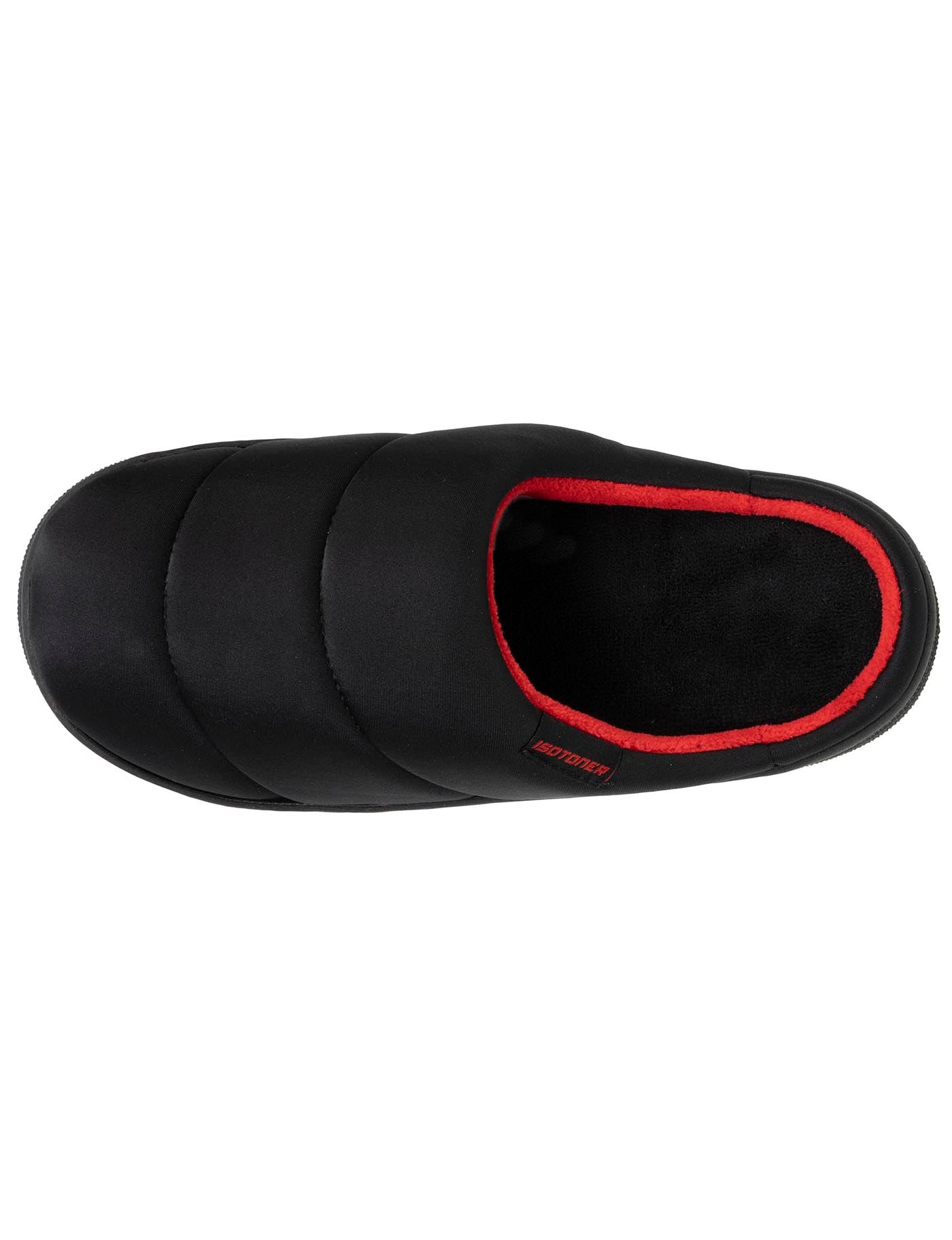 isotoner-chaussons-mules-homme-bloup-noir image 7