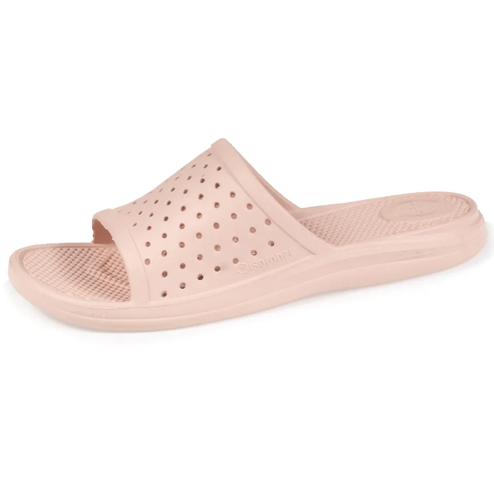 isotoner-mules-claquettes-femme-ajour-es-nude image 1