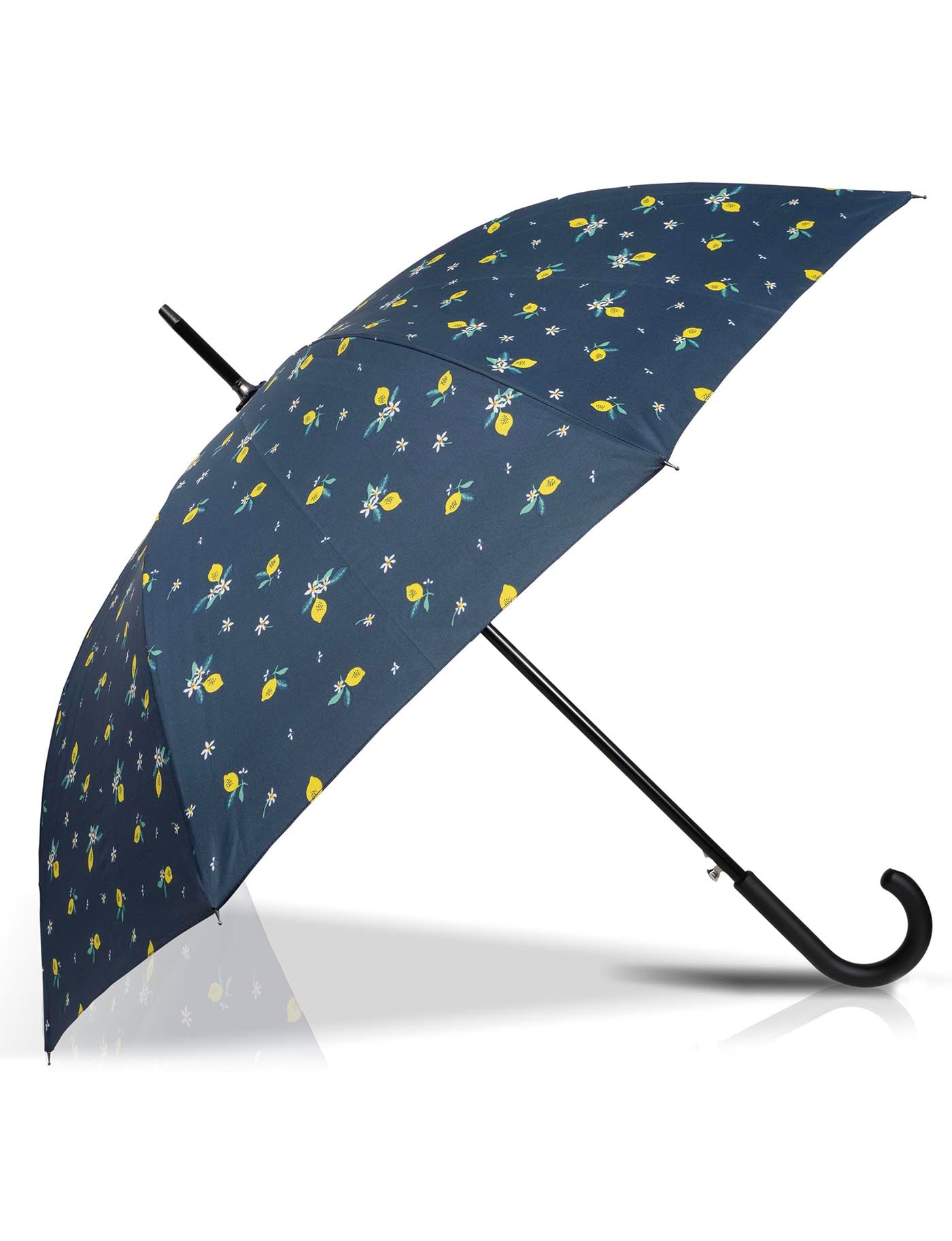 isotoner-parapluie-canne-auto-citron-jaune image 6