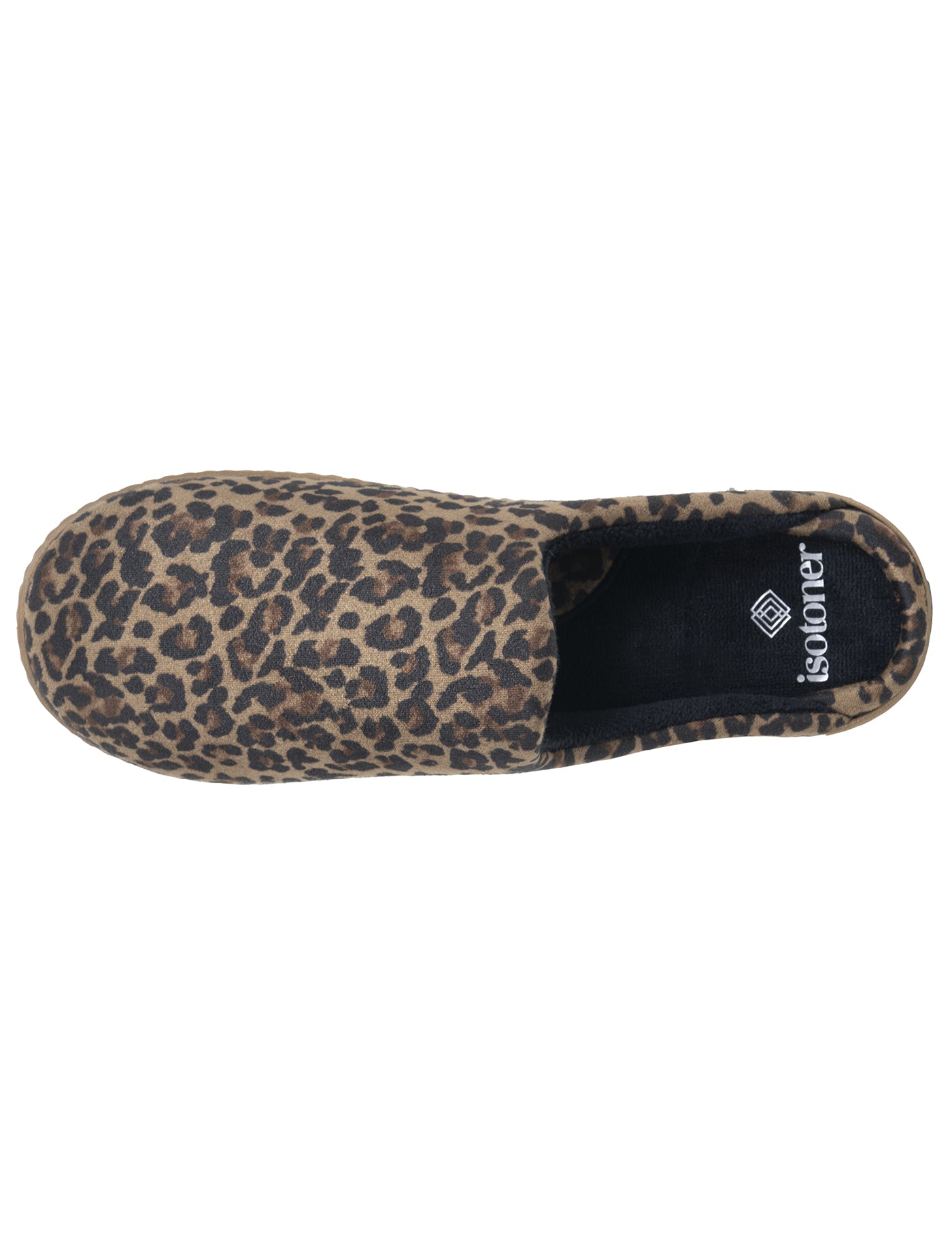 isotoner-mules-femme-l-opard-beige-fonc-m-moire-de-forme image 7