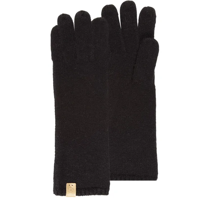 isotoner-gants-longs-femme-maille-ultra-doux-noir image 1