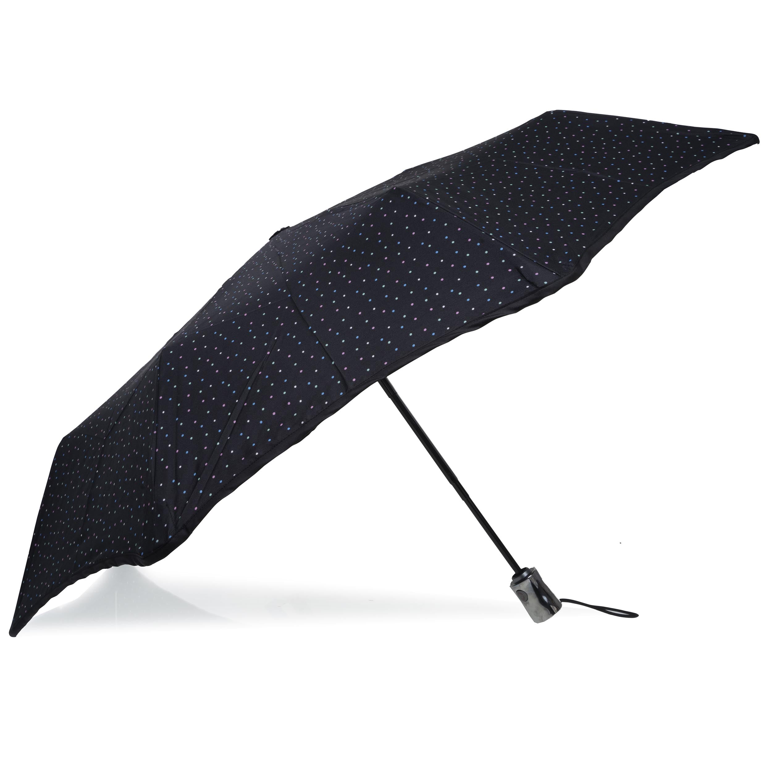 isotoner-parapluie-x-tra-solide-alpha-23-cm-pois-mini image 2