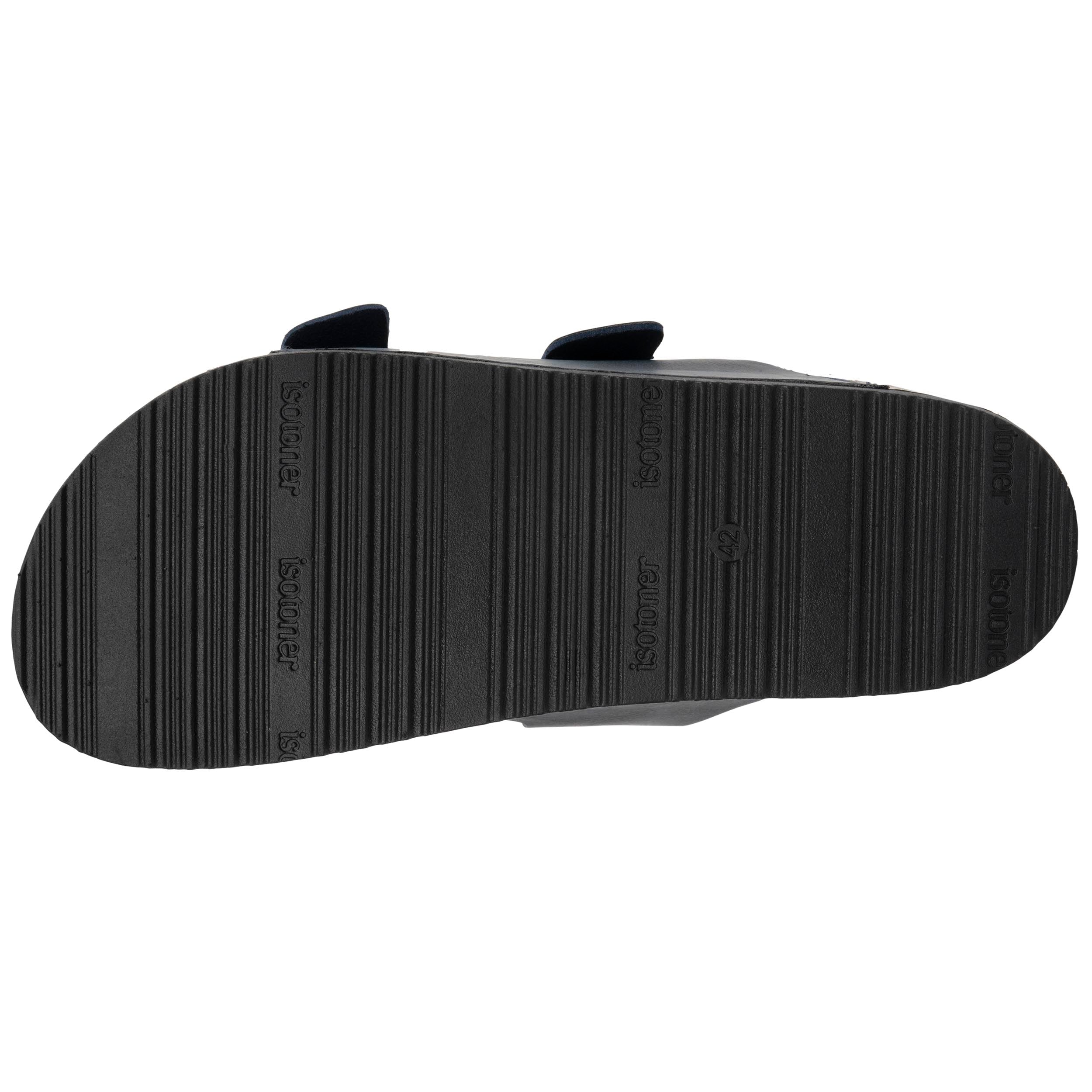 isotoner-mules-sandales-homme-double-bride-marine image 5