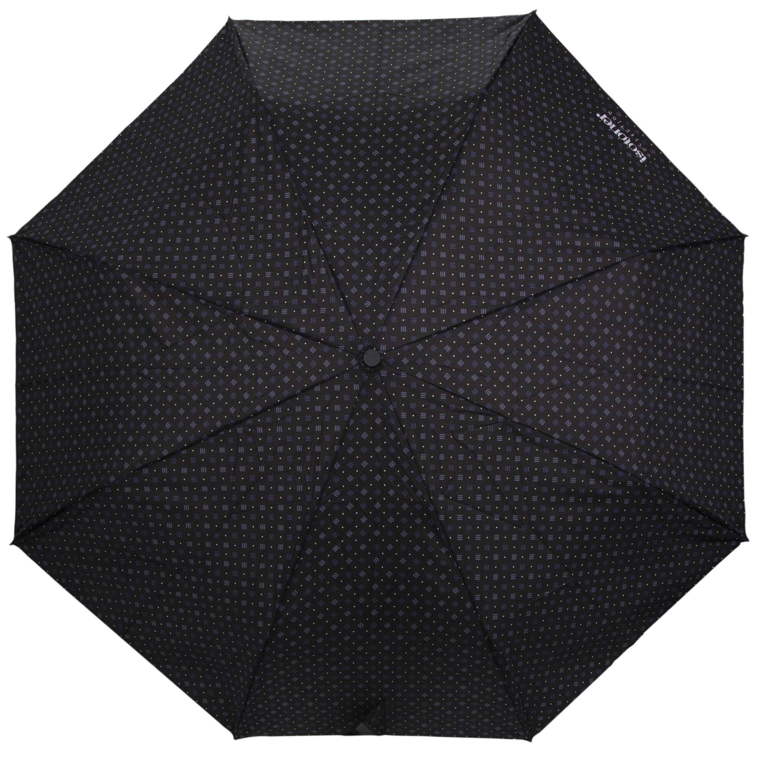 isotoner-parapluie-x-tra-solide-pliant-cravate-trait-homme image 4