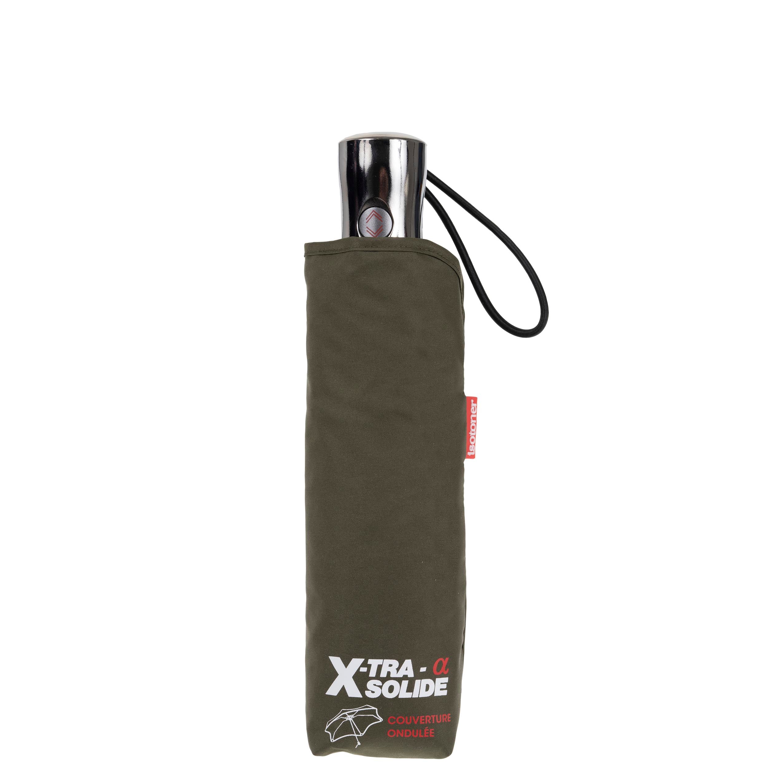 isotoner-parapluie-x-tra-solide-28-cm-kaki image 4