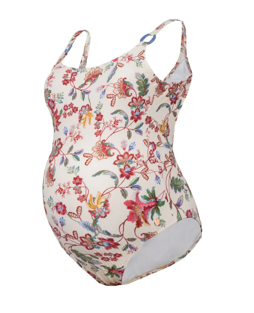 cache-c-ur-tea-time-maillot-de-bain-1-pi-ce-de-grossesse-rose-floral image 6