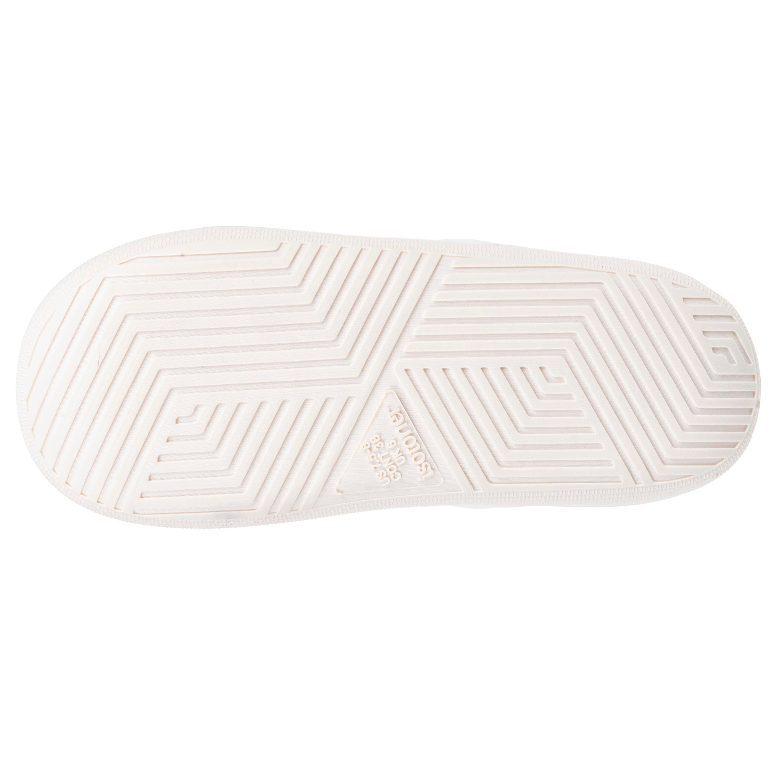 isotoner-chaussons-mules-femme-bloup-ivoire-bi-mati-re image 4