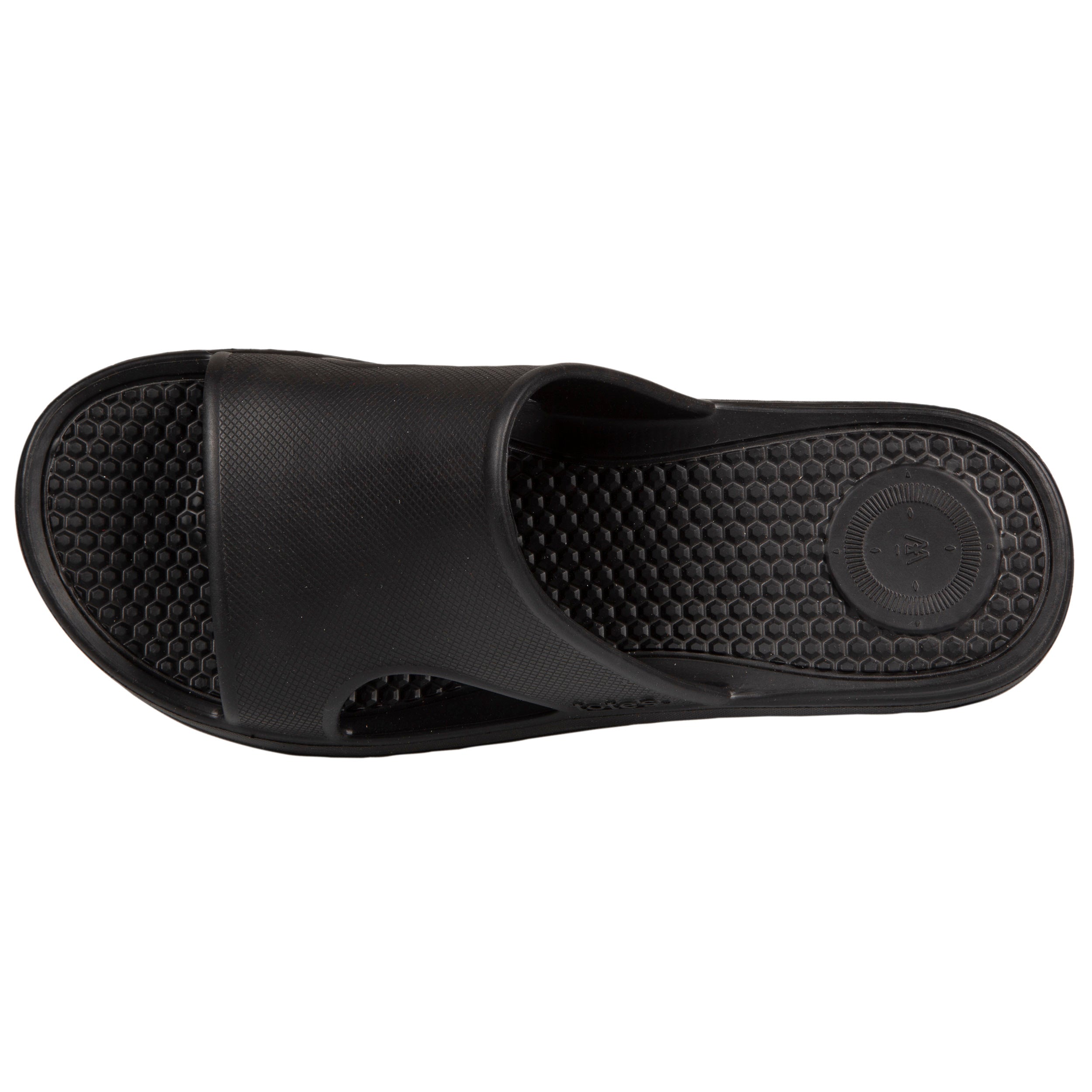 isotoner-mules-claquettes-homme-confort-noir-everywear image 2