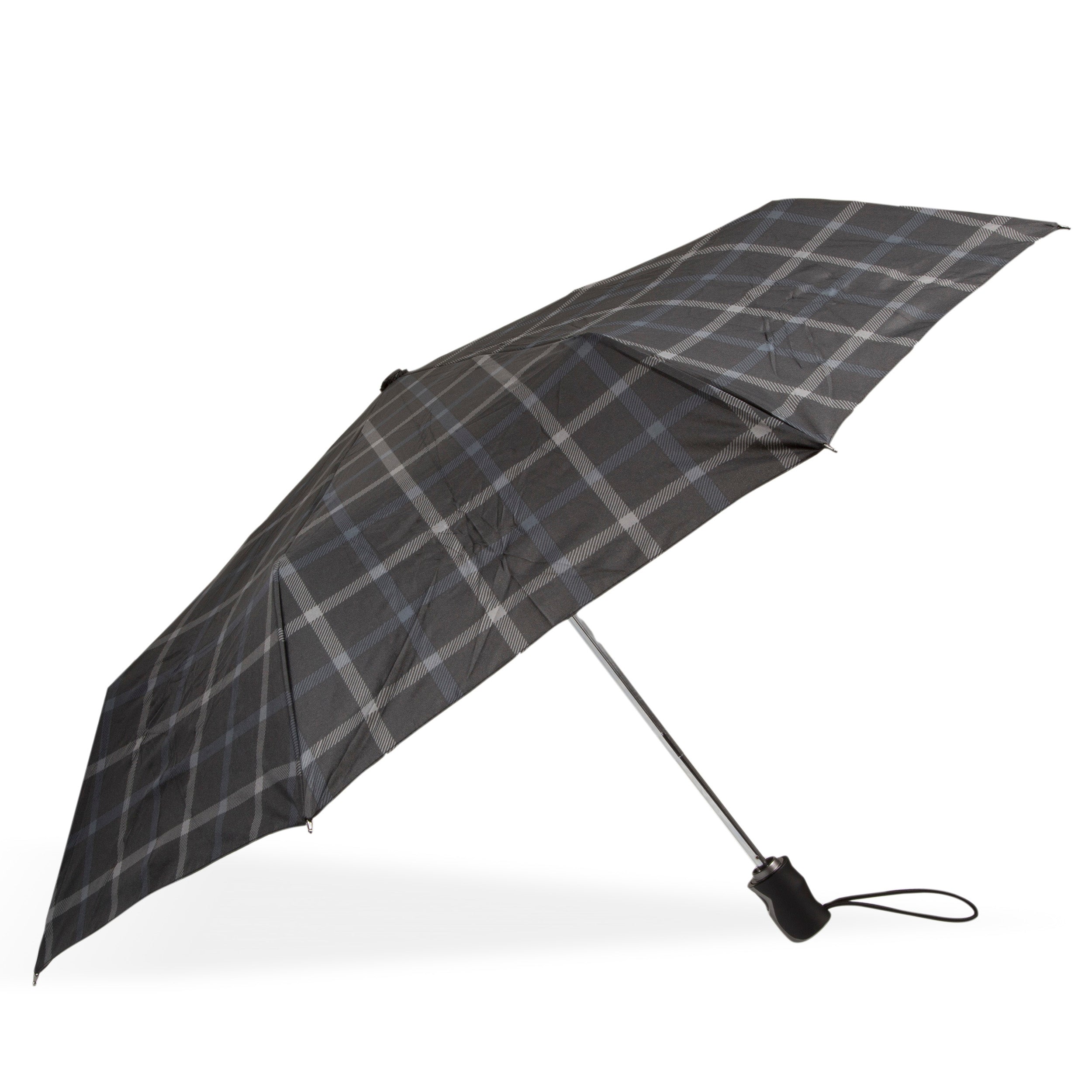 isotoner-parapluie-x-tra-solide-carreaux-automatique image 2