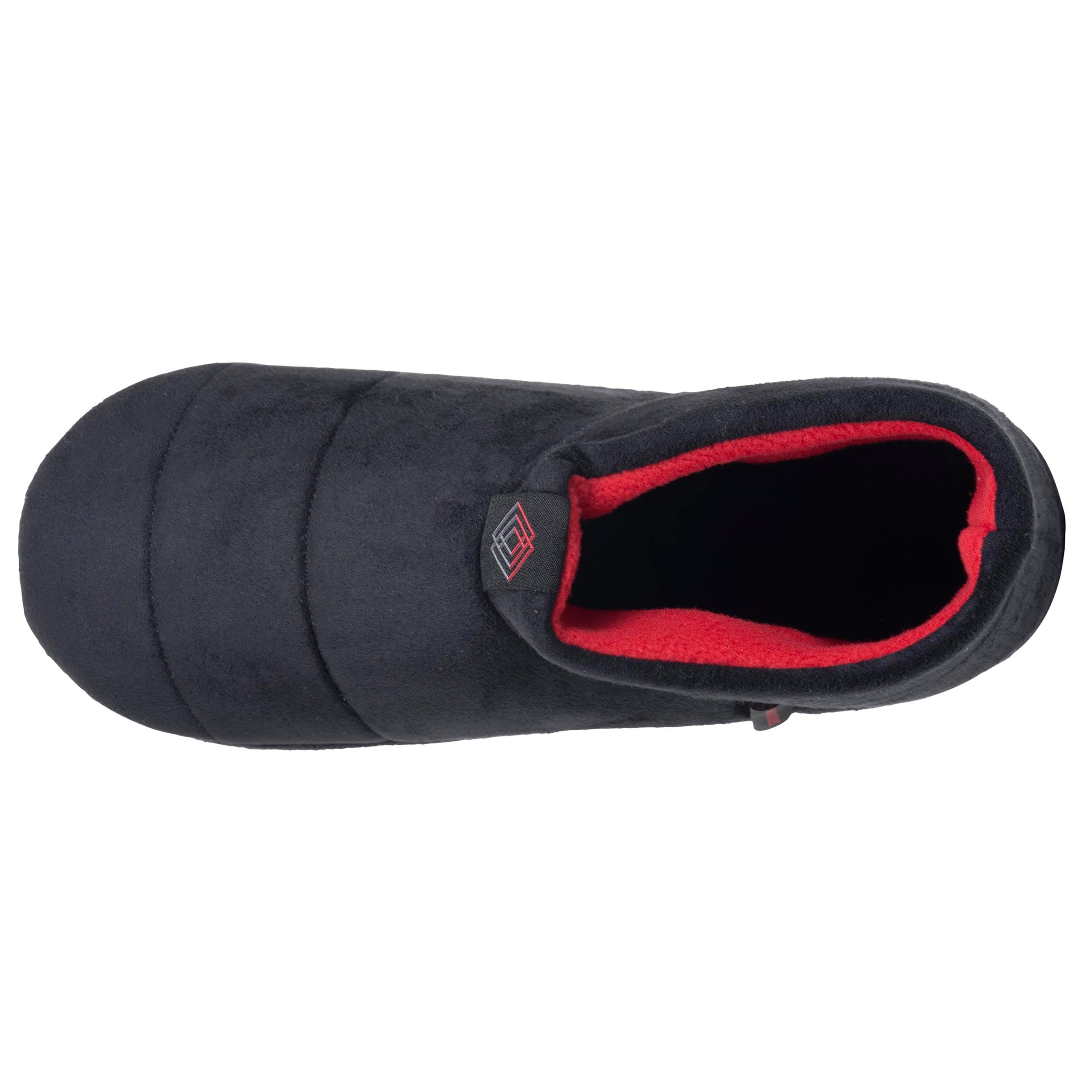 isotoner-chaussons-bottillons-homme-su-dine-noir image 2