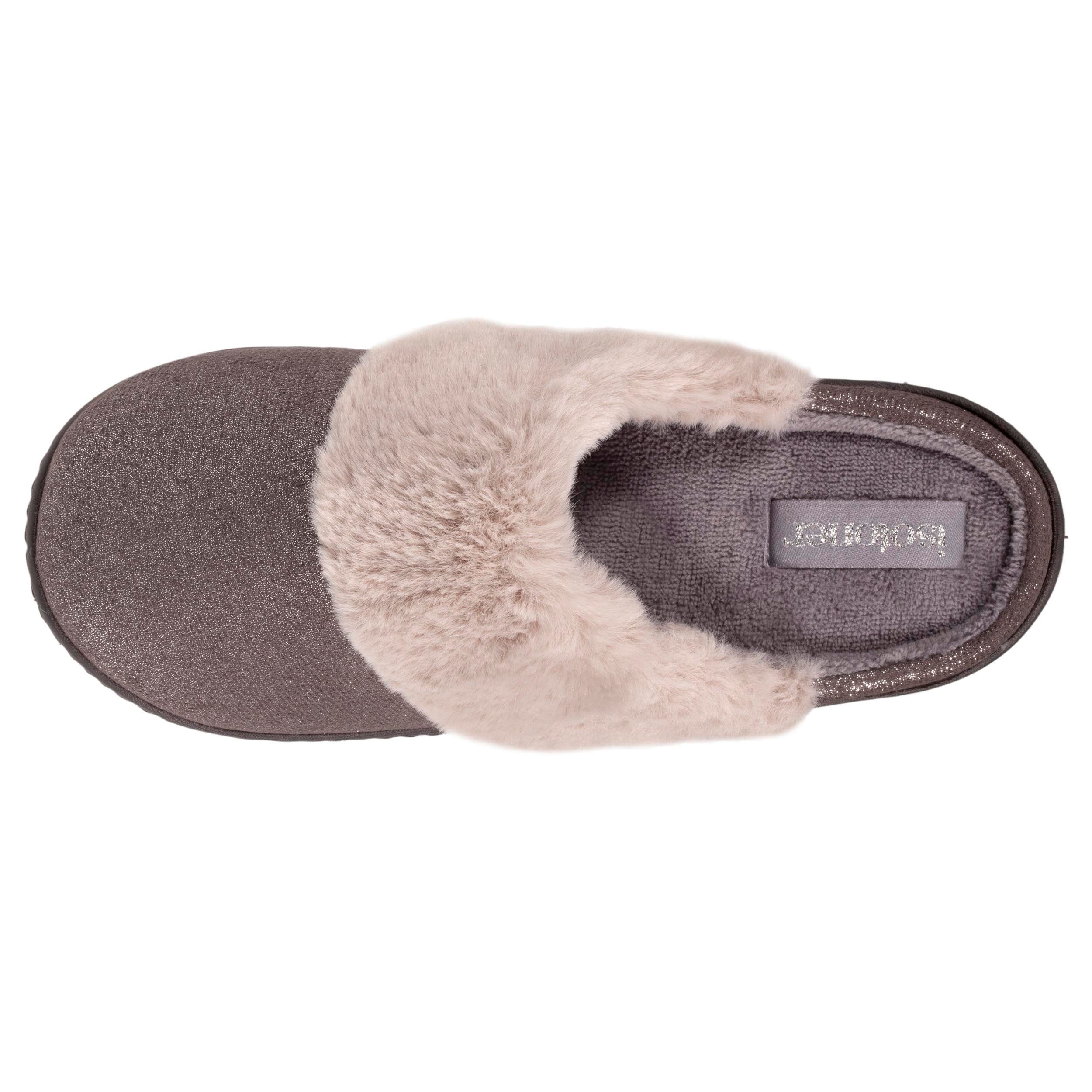 isotoner-chaussons-mules-junior-gris-iris image 2