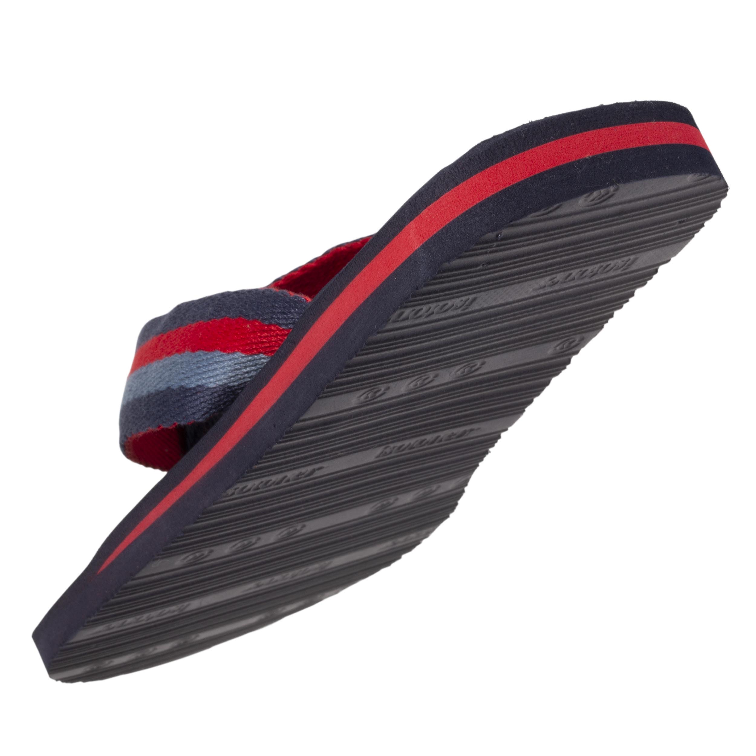 isotoner-tongs-tige-large-homme-rayure-marine image 5