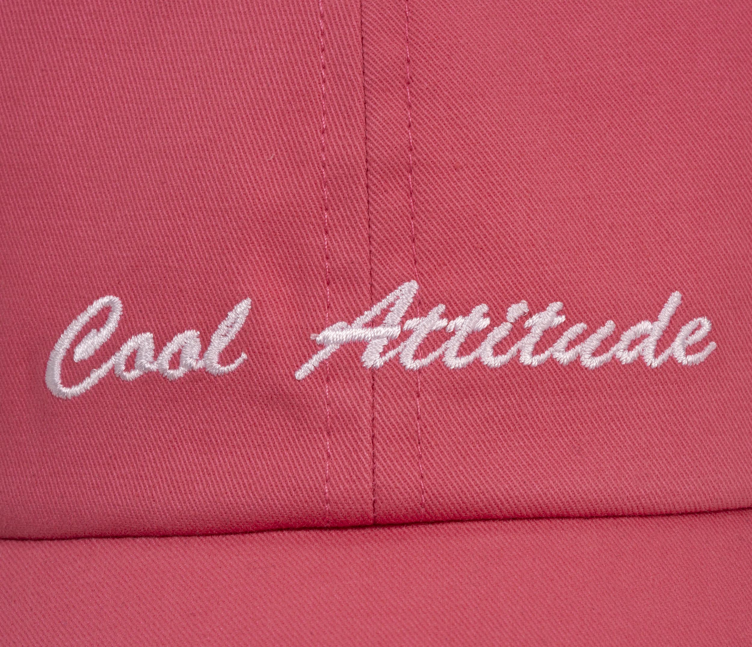 isotoner-casquette-enfant-4-8-ans-rose-brod-e-cool-attitude image 2
