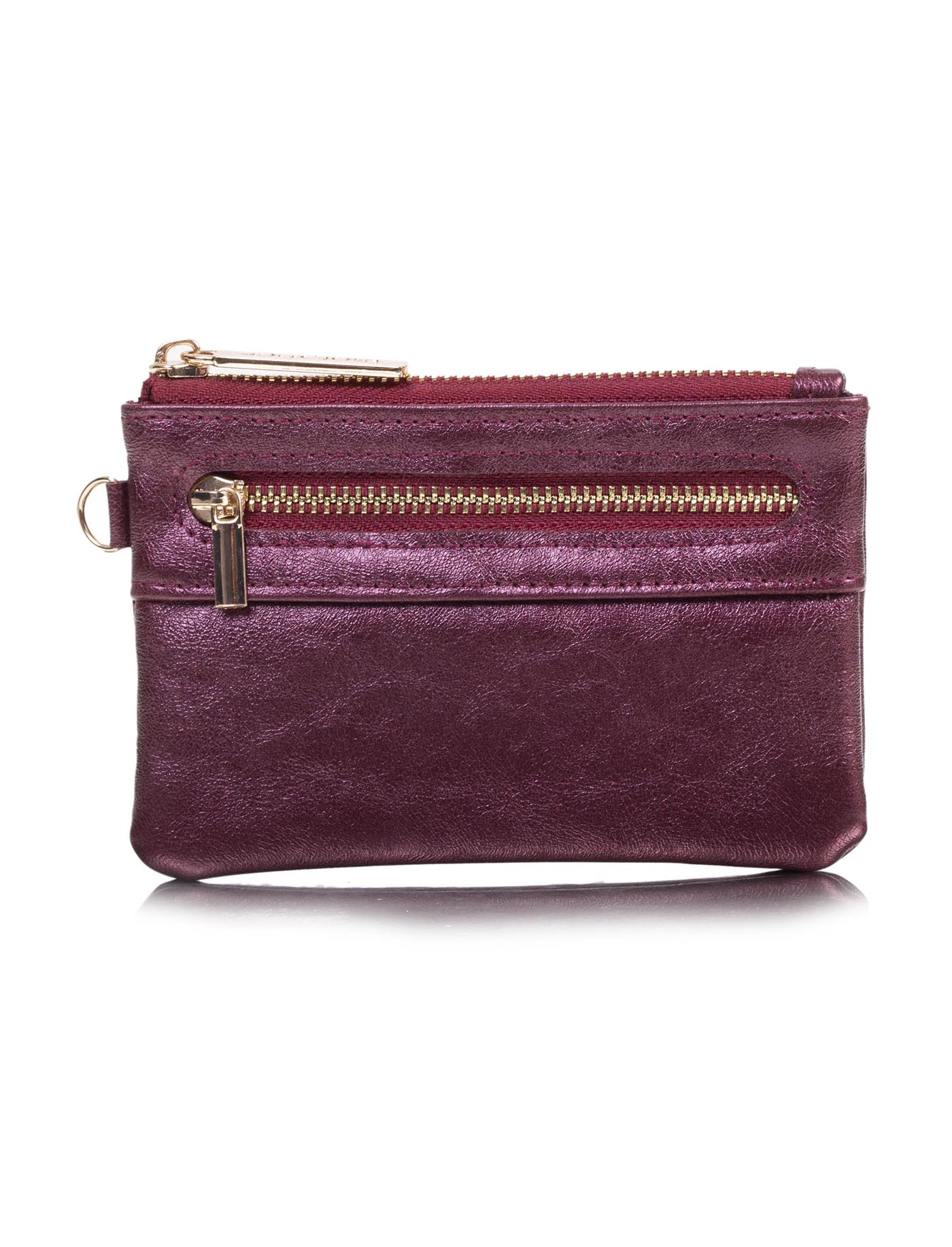 isotoner-porte-monnaie-femme-zipp-rouge-m-tallis-anti-rfid image 6