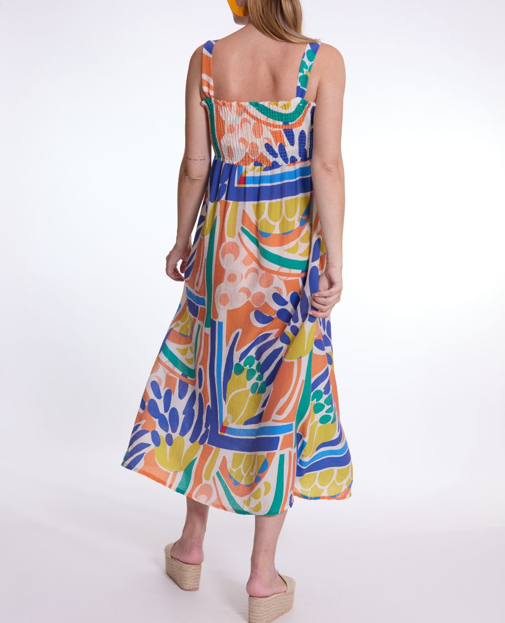 cache-c-ur-maxi-robe-smock-grossesse-et-allaitement-naiade-multico image 5