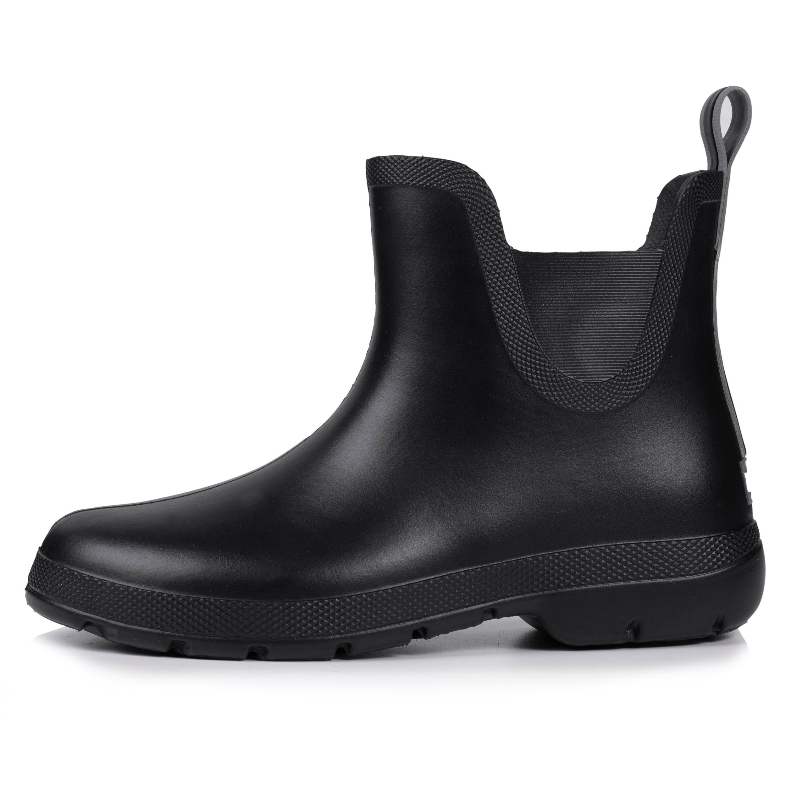 isotoner-bottes-de-pluie-femme-basse-noir-chelsea-everywear image 4