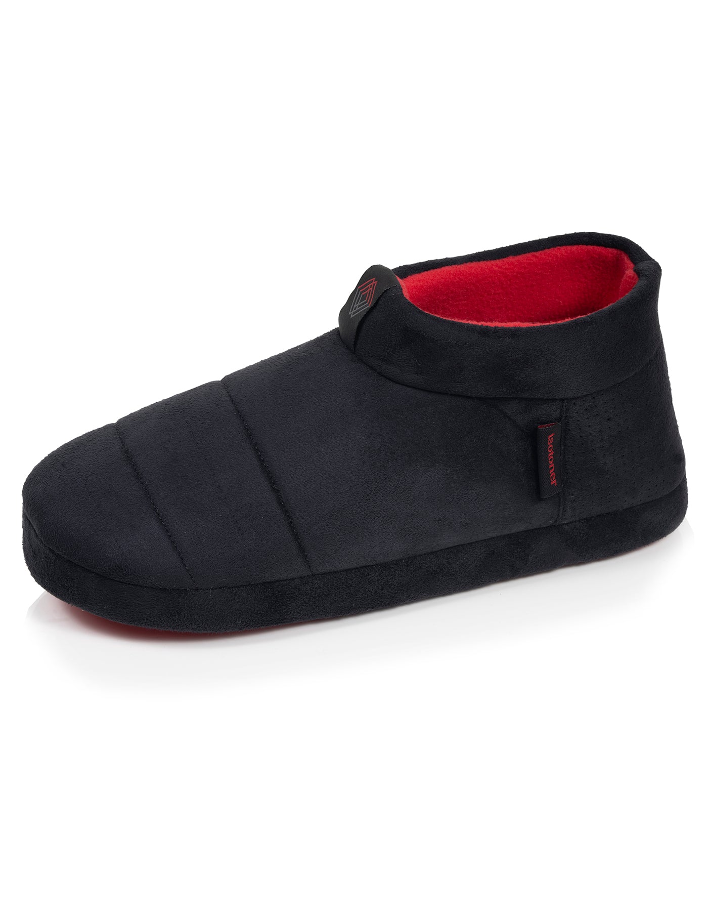 isotoner-chaussons-bottillons-homme-su-dine-noir image 6