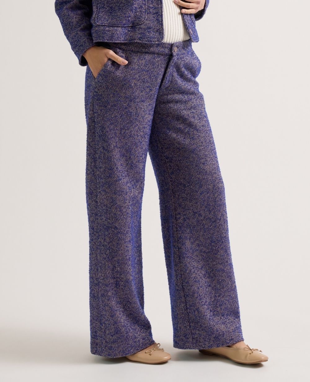 cache-c-ur-kate-pantalon-large-de-maternit-tailleur-bleu image 1