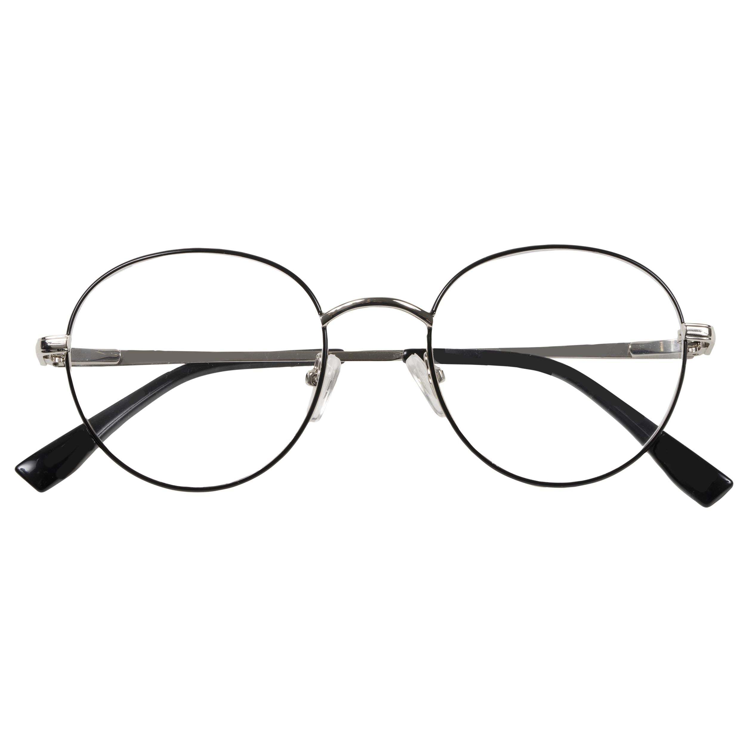 isotoner-loupes-de-lecture-mixte-m-tallique-noir-argent image 1