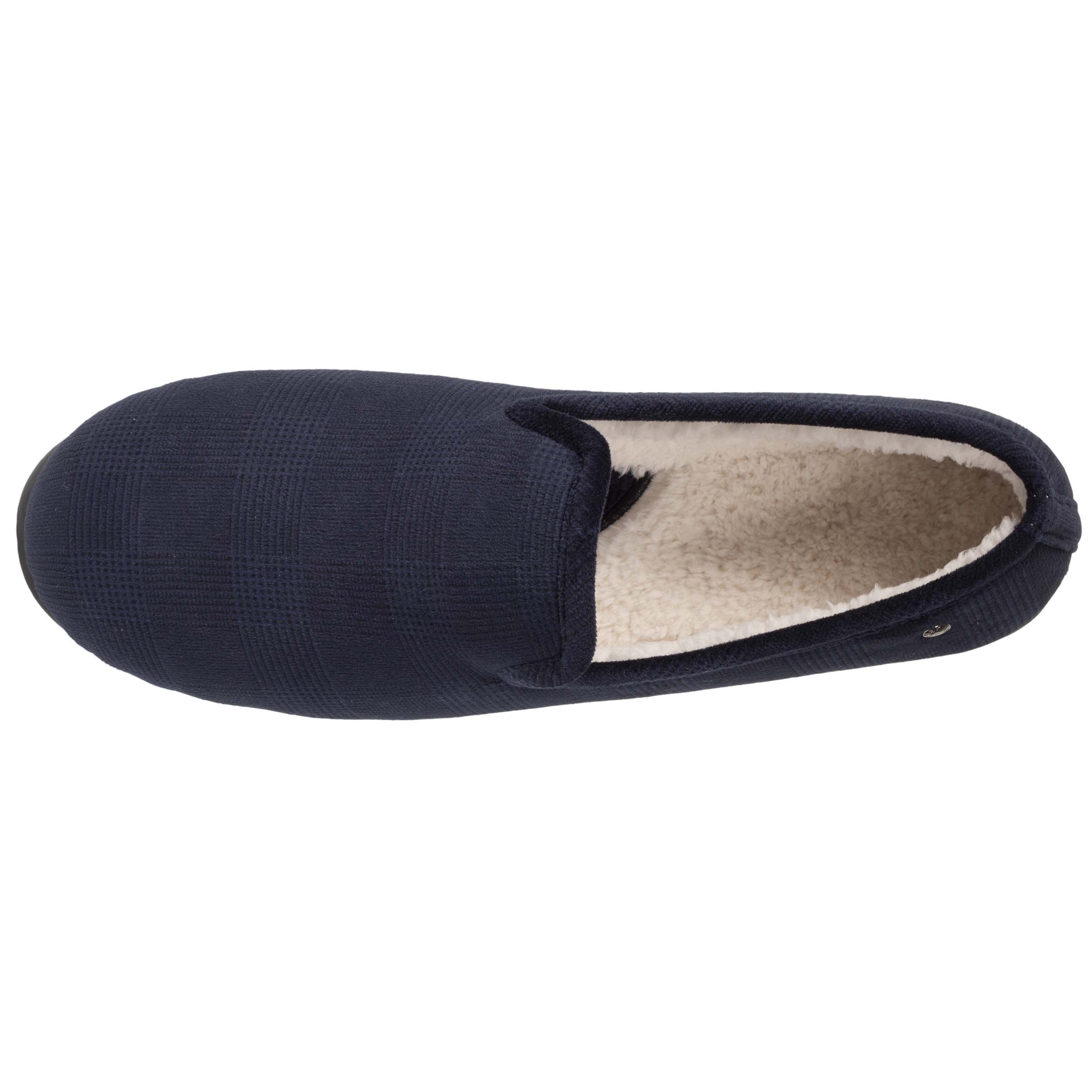 isotoner-chaussons-charentaises-homme-marine-sherpa-everywear image 2