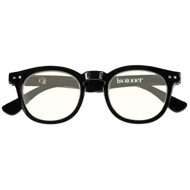 isotoner-loupes-de-lecture-noires-branches-flexibles image 1