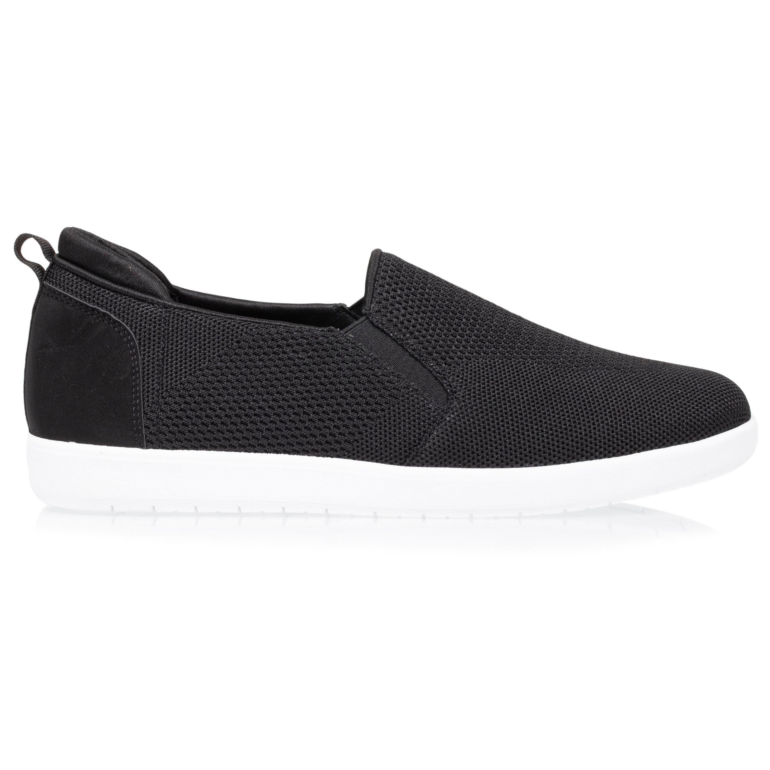 isotoner-baskets-homme-enfiler-noires-everywear image 8