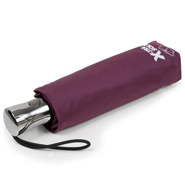 isotoner-parapluie-x-tra-solide-alpha-28-cm-prune image 1