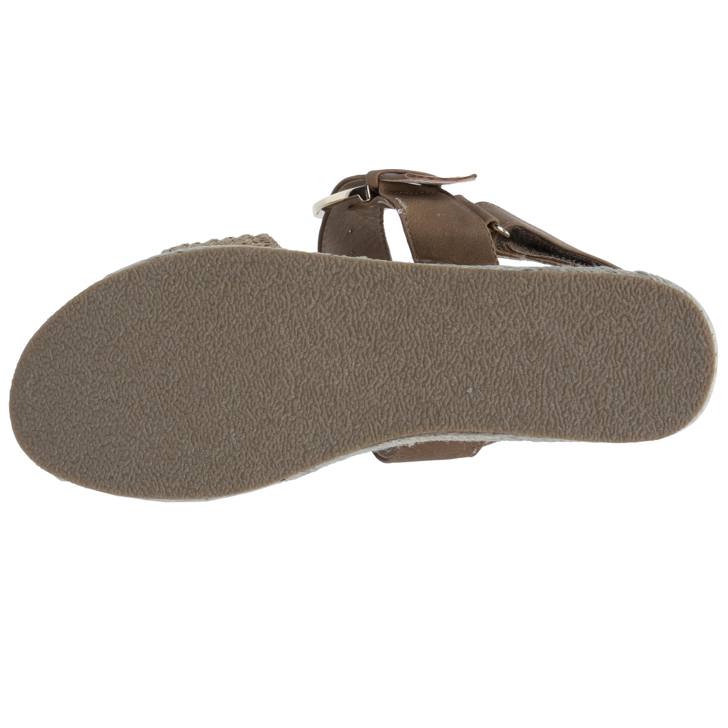 isotoner-sandales-femme-corde-tress-e-camel-m-moire-de-forme image 5