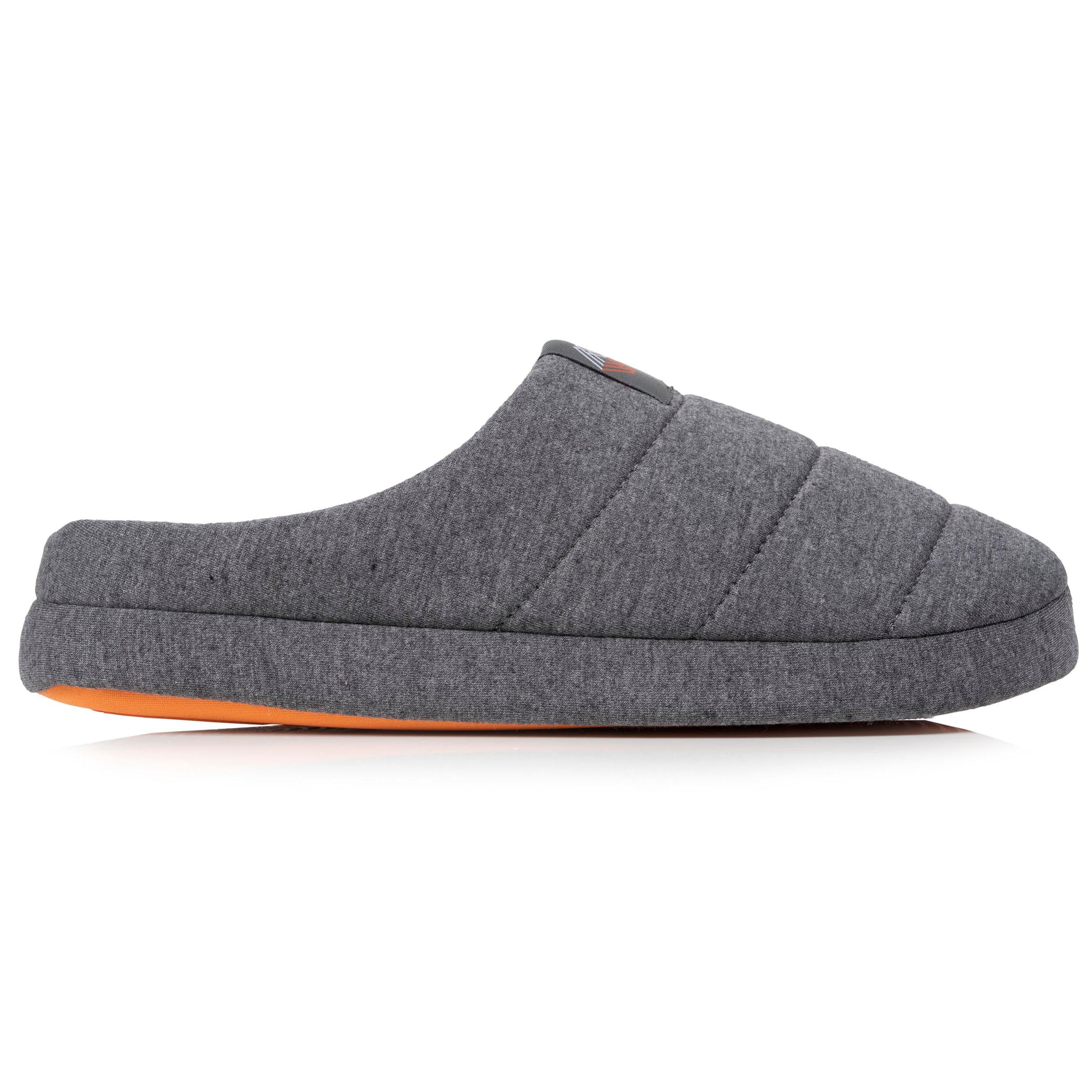 isotoner-chaussons-mules-homme-gris-chin-jersey image 8