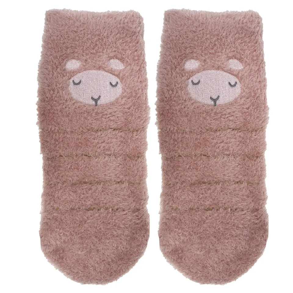 isotoner-chaussettes-antid-rapantes-fille-blush-5-8-ans image 1
