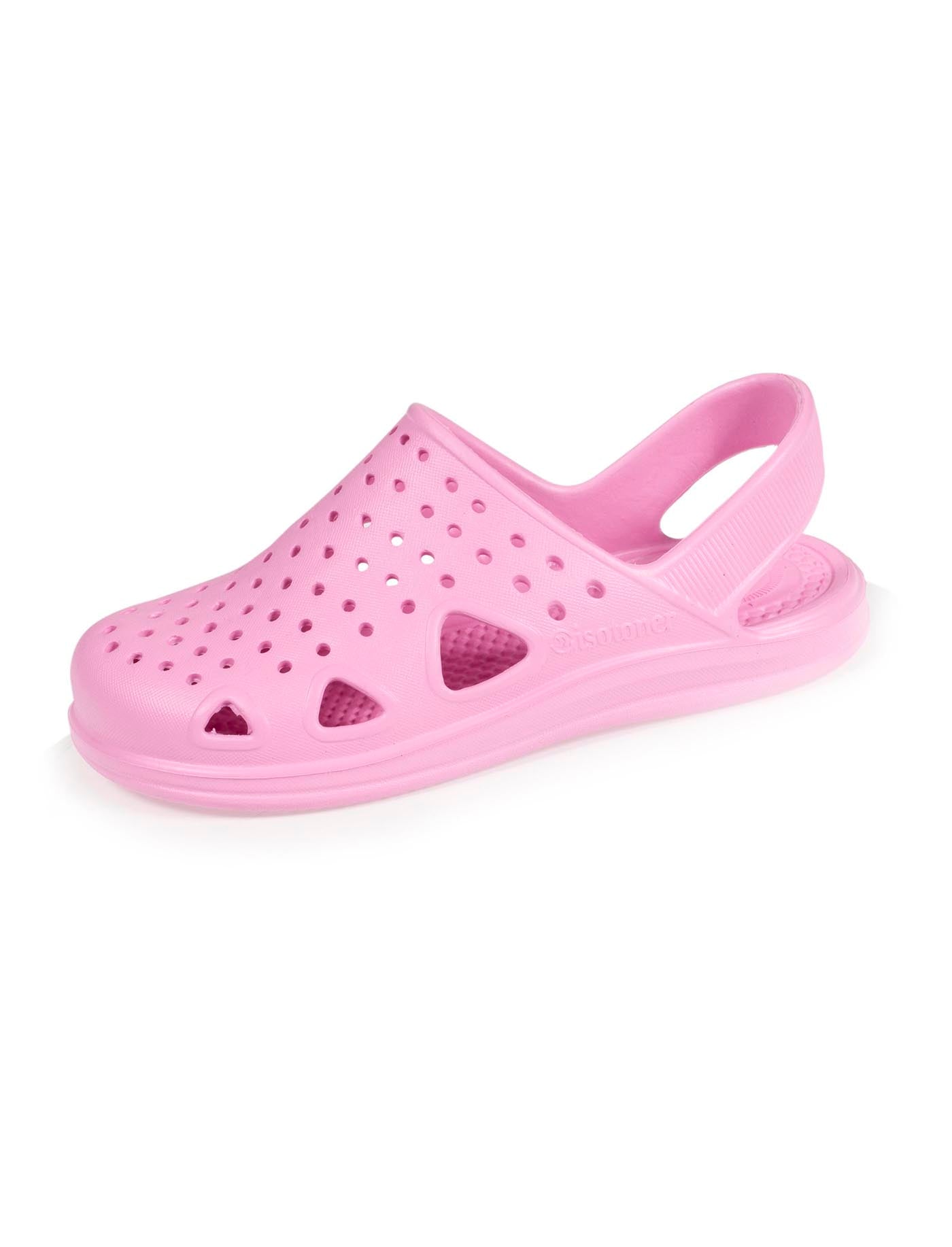 isotoner-mules-sabots-enfant-rose-bonbon image 6