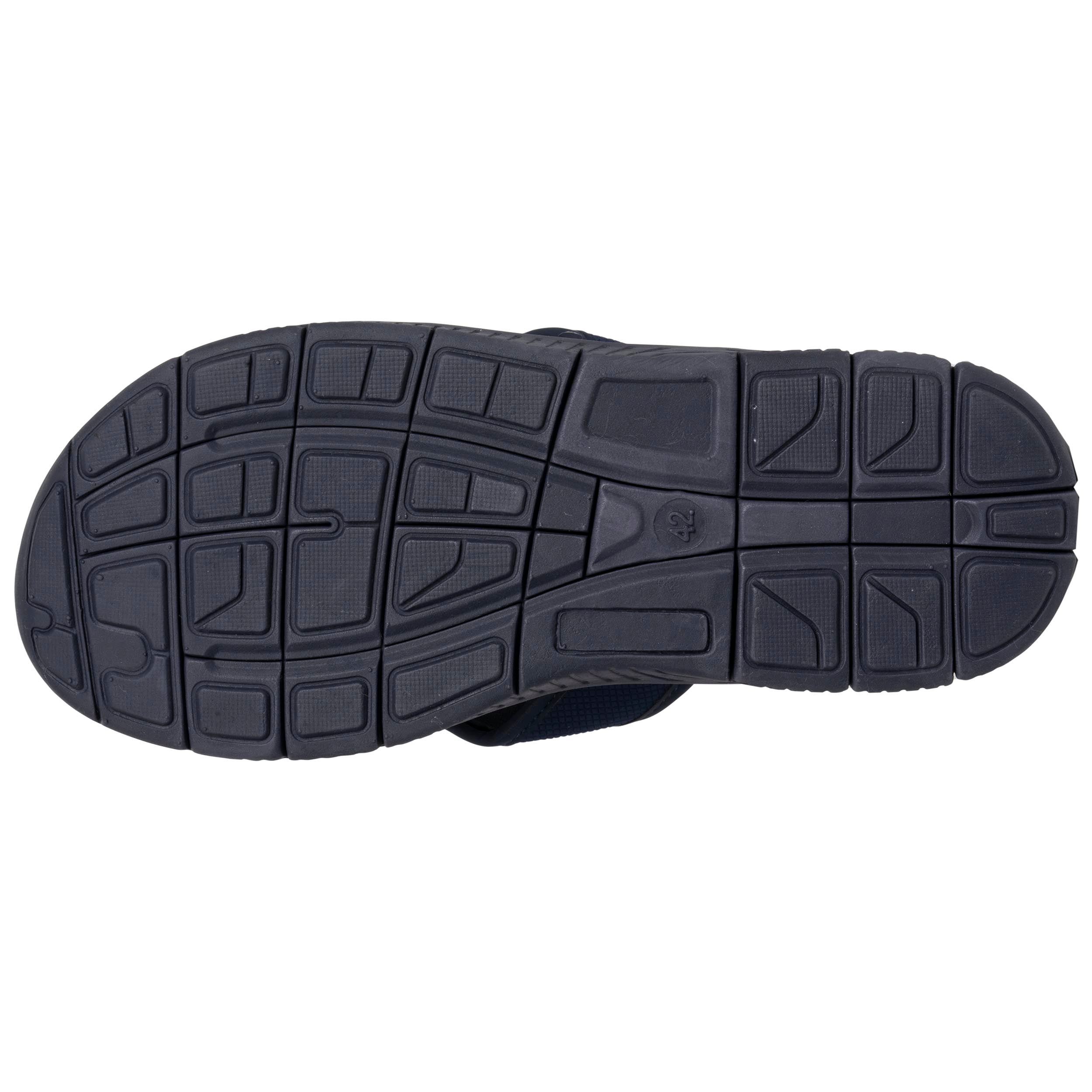 isotoner-tongs-sport-homme-confort-marine-bicolor image 4