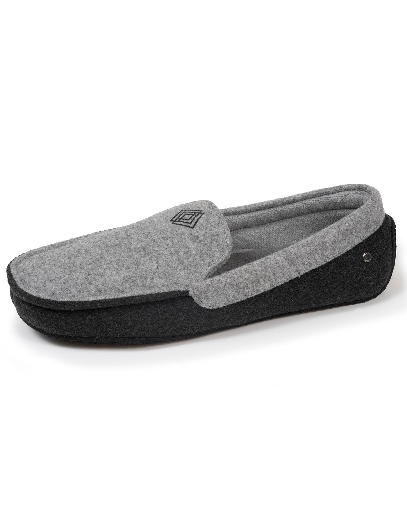 isotoner-chaussons-mocassins-homme-d-grad-gris image 6